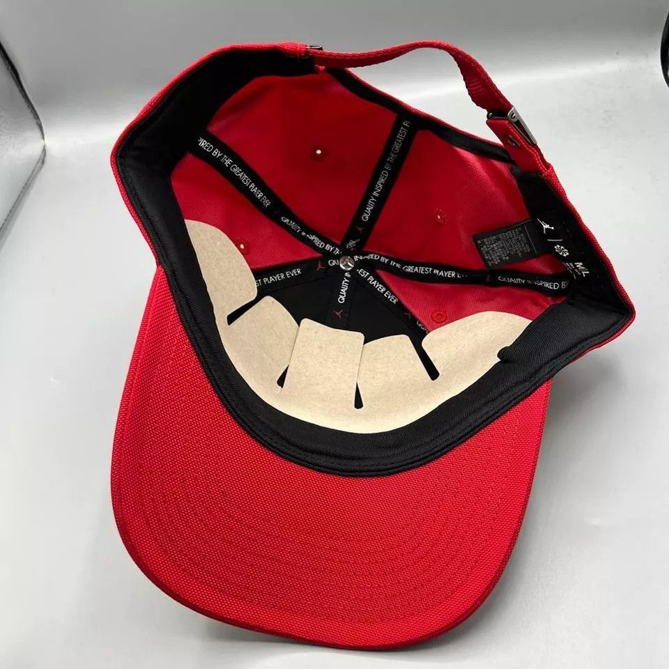 Jordan Brand Air Jordan Hat Men M-L Metal Logo Jumpman Strap Back Cap New Size ONE SIZE - 4 Thumbnail