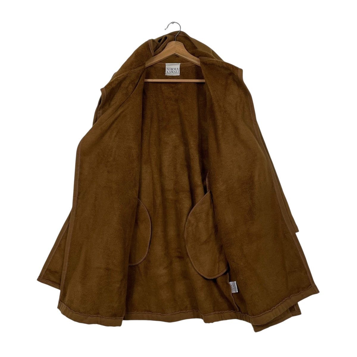Norma Kamali Norma Kamali Buttonless Coat Size M / US 6-8 / IT 42-44 - 11 Thumbnail