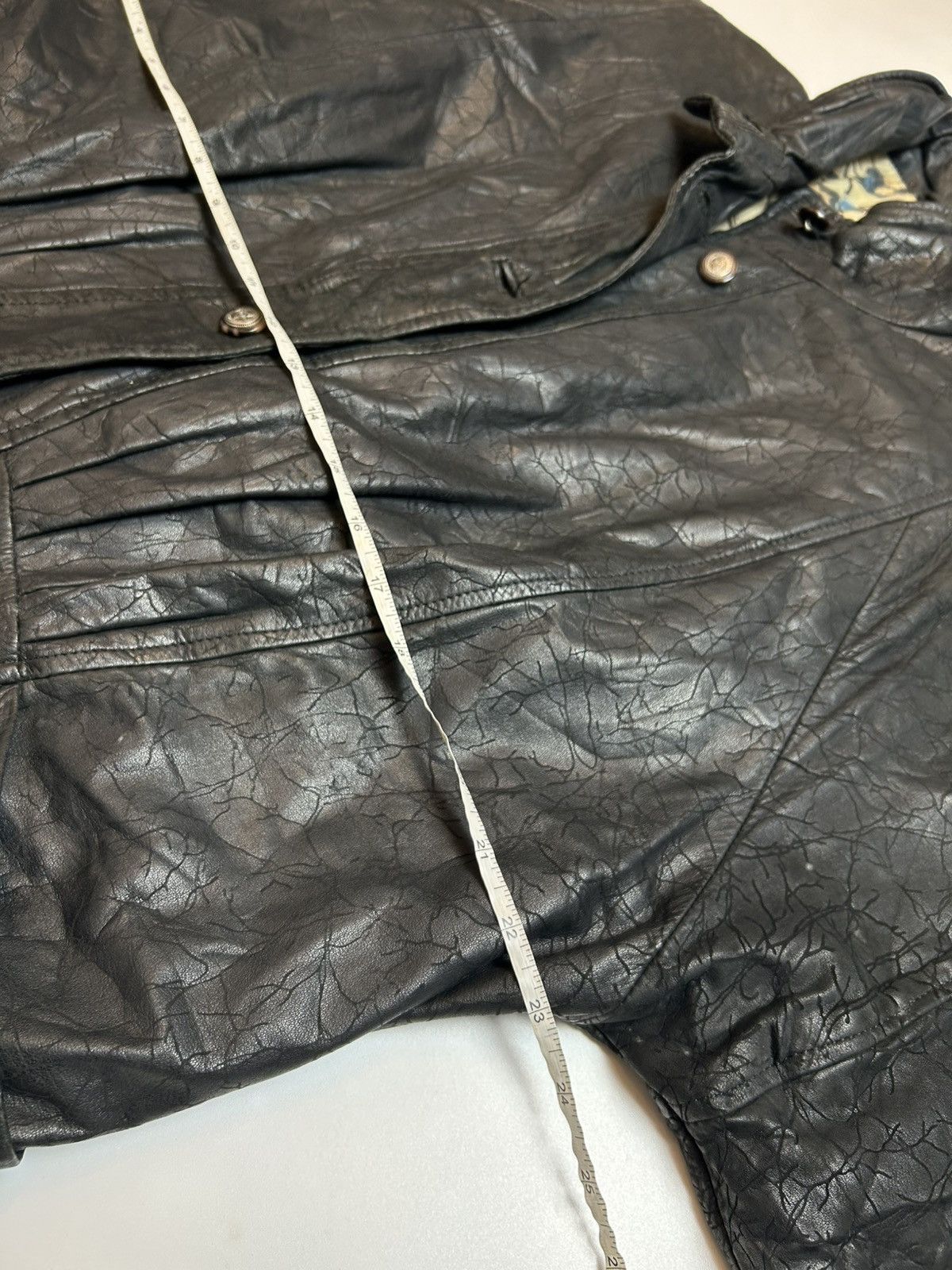 Genuine Leather × Leather FASHION LEATHER JACKET Size US L / EU 52-54 / 3 - 5 Thumbnail