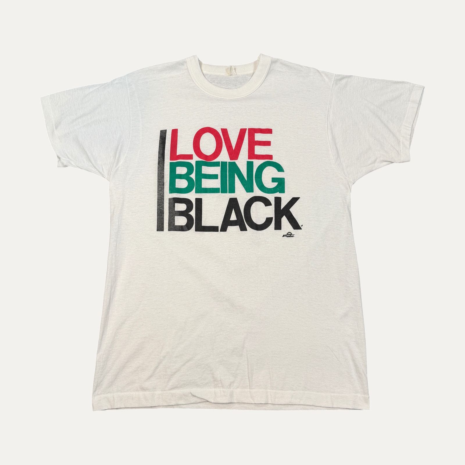 Vintage I Love Being Black T-Shirt