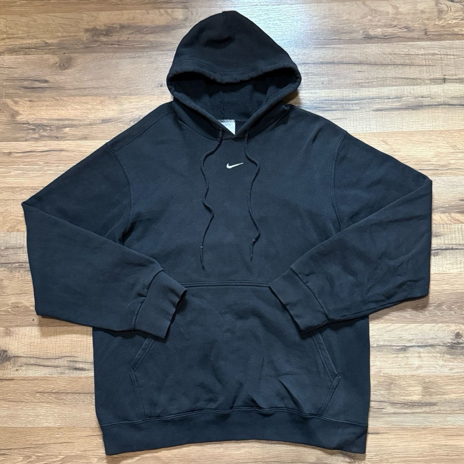 Nike Y2K Nike Center Swoosh Hoodie Sweatshirt Size US M / EU 48-50 / 2 - 1 Thumbnail