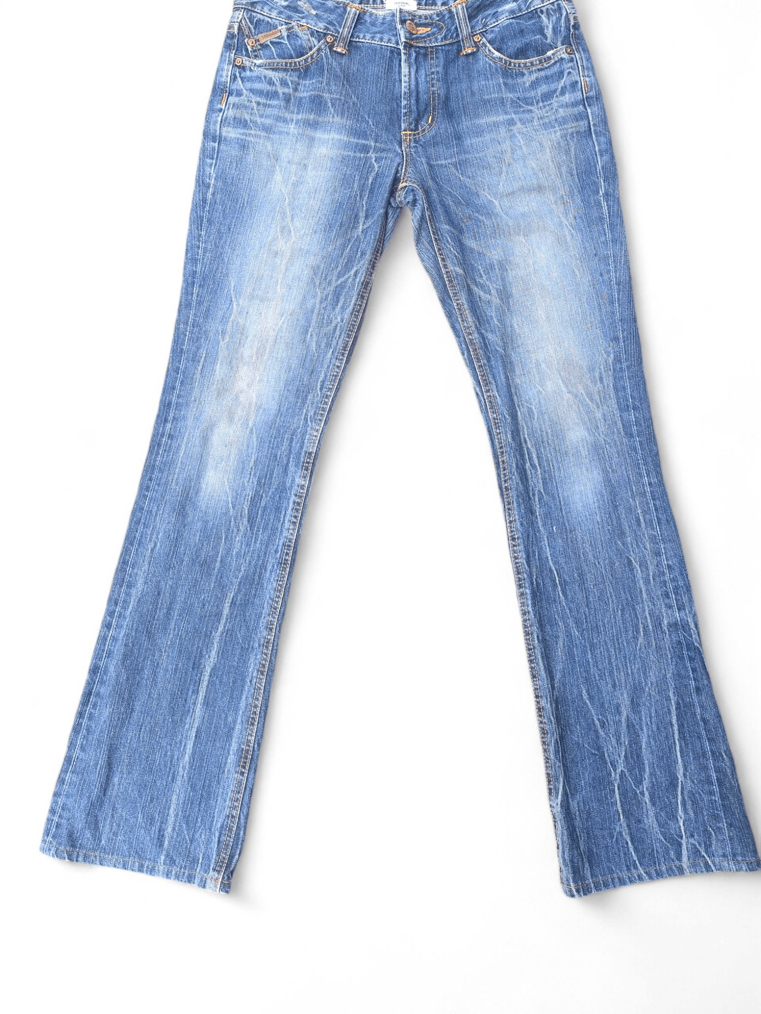 Edwin × Japanese Brand × Le Grande Bleu (L.G.B.) EDWIN ROCKERS BOOTCUT FLARE JEANS Size US 31 - 5 Thumbnail