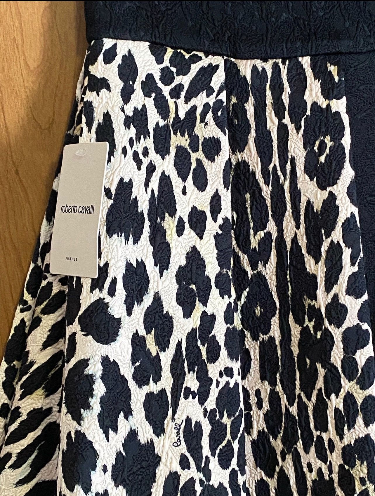 Roberto Cavalli Roberto Cavalli Queen Of Sicily-Print Mini Skirt size 40 Size 27" / US 4 / IT 40 - 8 Thumbnail