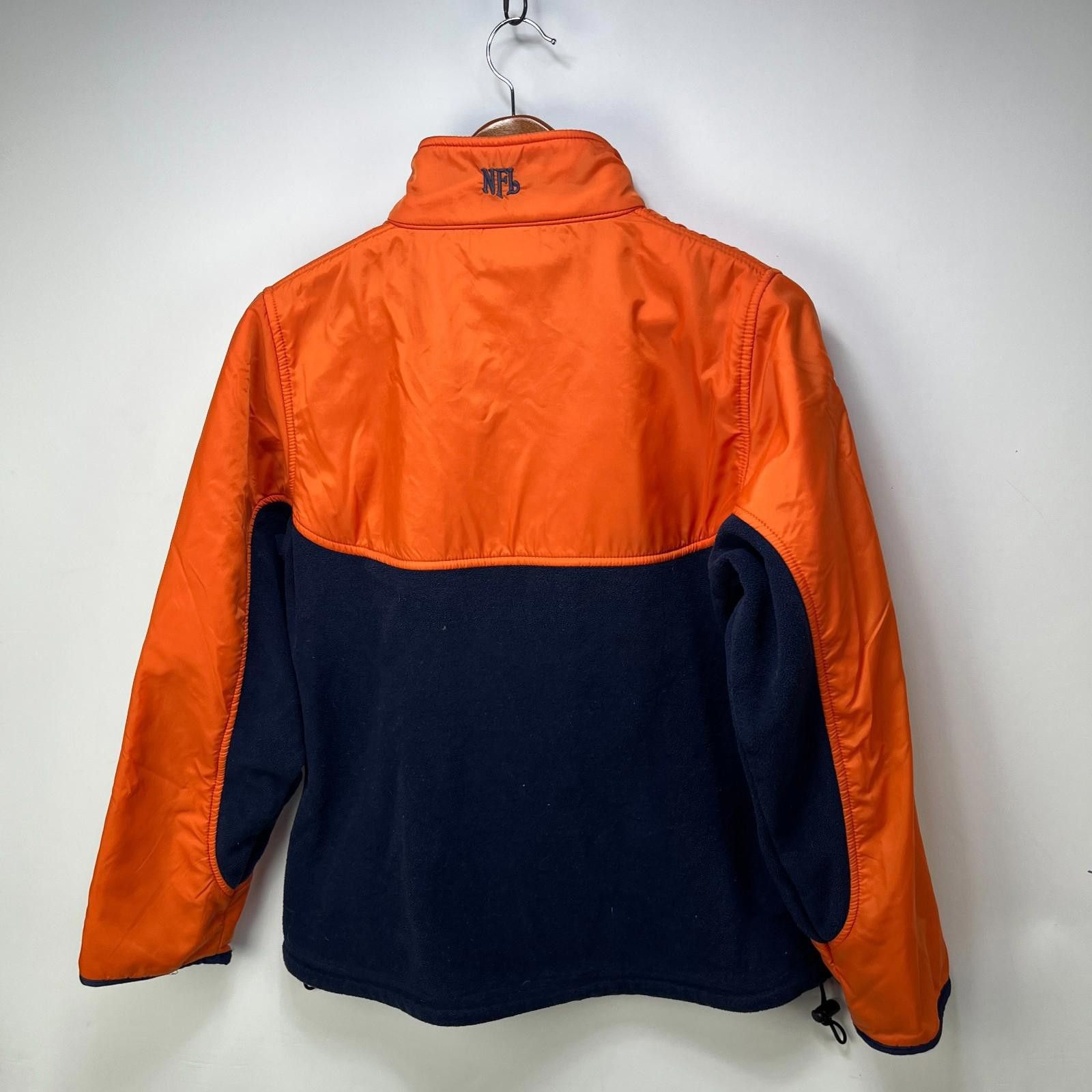Nike Vintage Chicago Bears Zip Up Sweater Fleece Womens Medium Size ONE SIZE - 12 Thumbnail