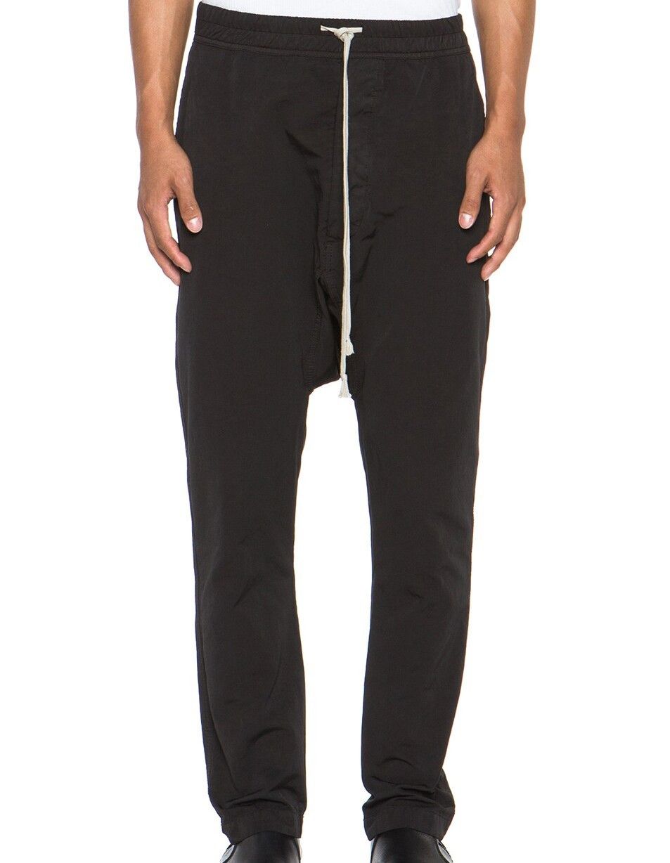 Rick Owens Drkshdw Rick Owens Drkshdw Drop Crotch Pants Size US 30 / EU 46 - 1 Thumbnail