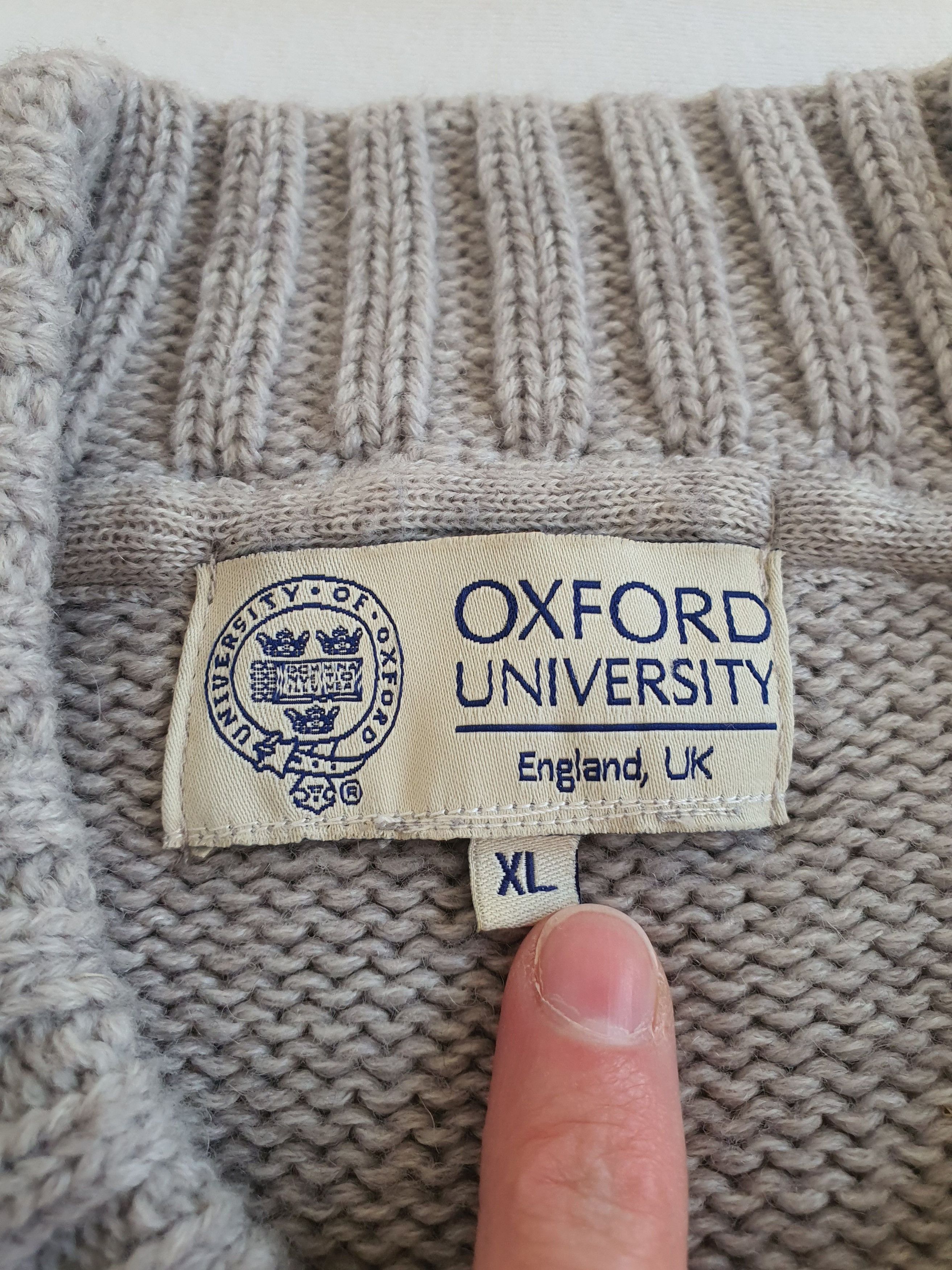 Oxxford Clothes Full Zip Knit Cardigan Sweater - Gray w/ Logo (2016) - XL Size US XL / EU 56 / 4 - 5 Thumbnail