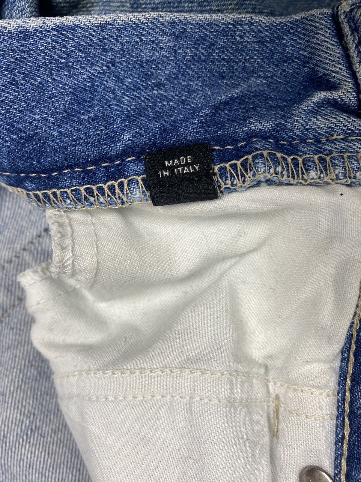 Versace Jeans Couture Vintage 90s Versace Jeans Couture Washed Luxury Denim Jeans Size US 30 / EU 46 - 21 Thumbnail