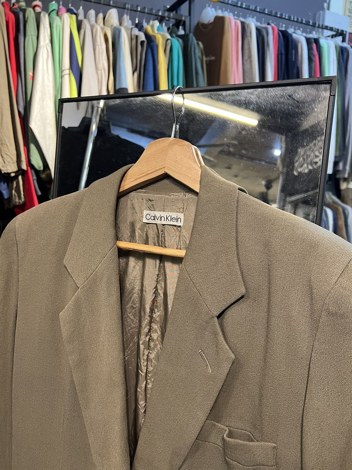Calvin Klein Vintage Calvin Klein Blazer Size M / US 6-8 / IT 42-44 - 2 Thumbnail