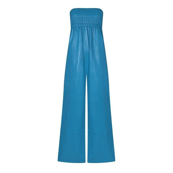 Bottega Veneta Bottega Veneta Bv Strapless Jump in Blue Size 27" / US 4 / IT 40 - 1 Thumbnail