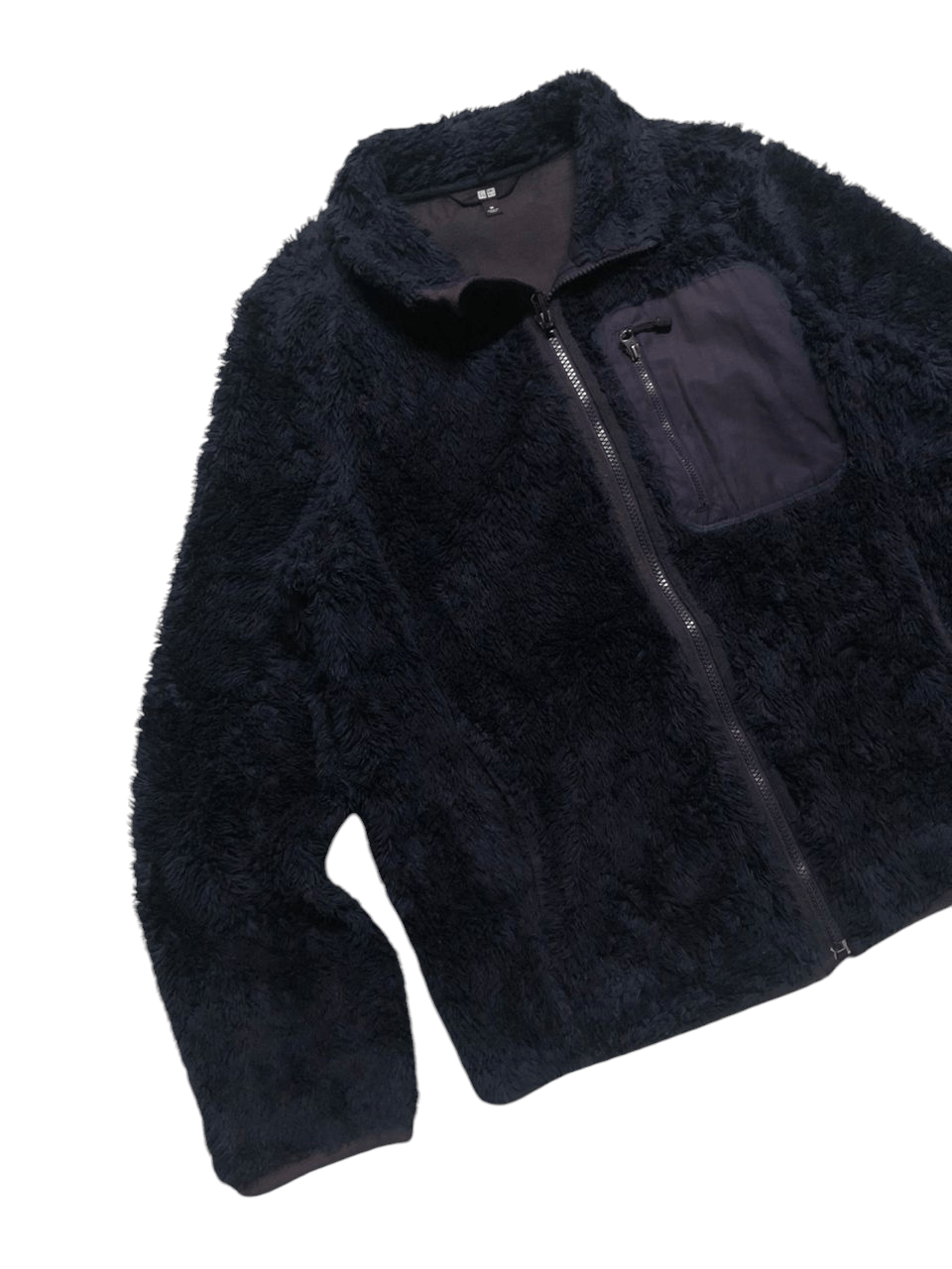 Japanese Brand × Lemaire × Uniqlo UNIQLO RETRO-X DEEP PILE FLEECE ZIPPER JACKET Size US M / EU 48-50 / 2 - 6 Thumbnail
