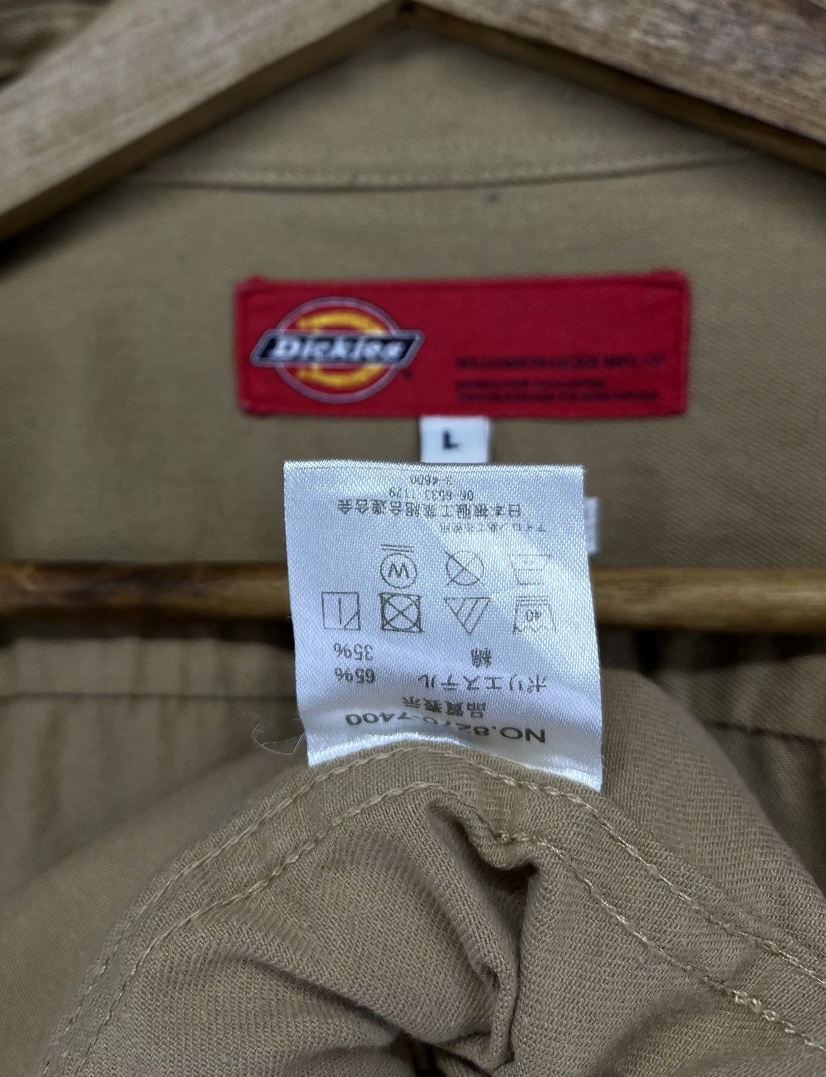 Dickies Vintage Dickies Workwear Rare Shirt Button Up Flannel Size US L / EU 52-54 / 3 - 7 Thumbnail