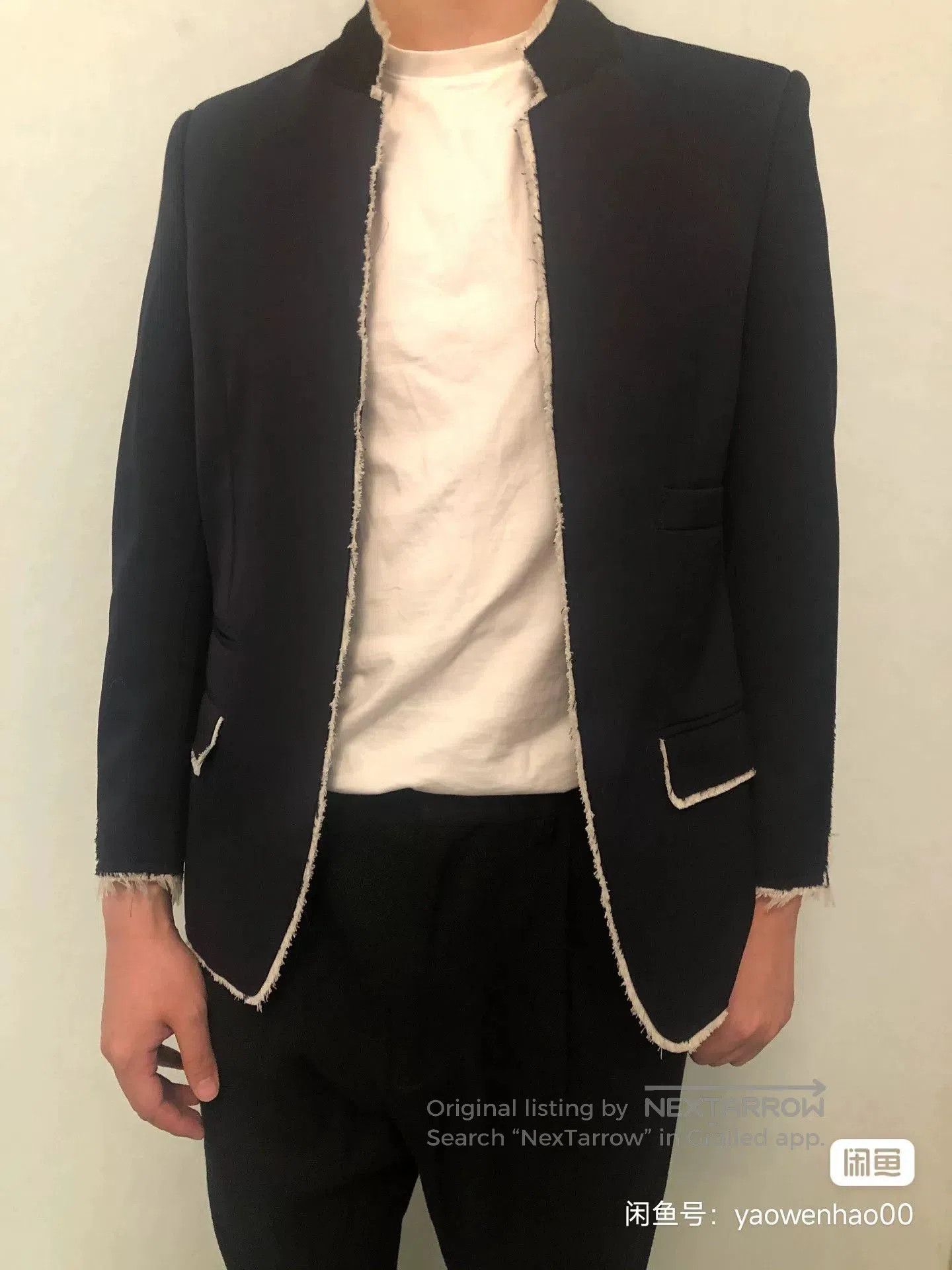 Alexander McQueen Alexander McQueen Runway Wool Navy Jacket. Size US M / EU 48-50 / 2 - 1 Thumbnail
