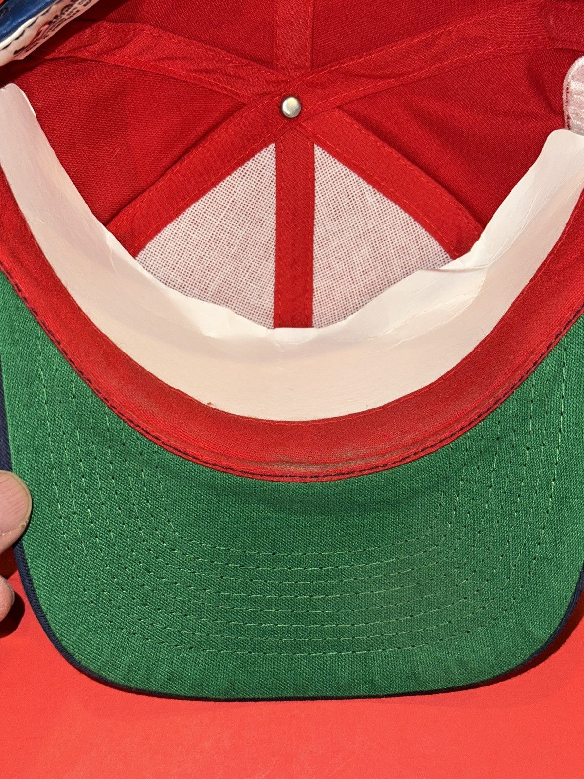 Chase Authentics VTG 90s Jeff Gordon #24 Rainbow Snapback Hat Cap Size ONE SIZE - 5 Thumbnail