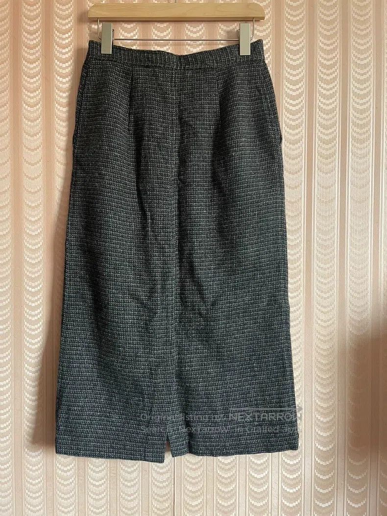 Comme des Garcons Comme Des Garcons size S Wool Long Skirt Black White Grey Size 25" / US 0 / IT 36 - 2 Thumbnail