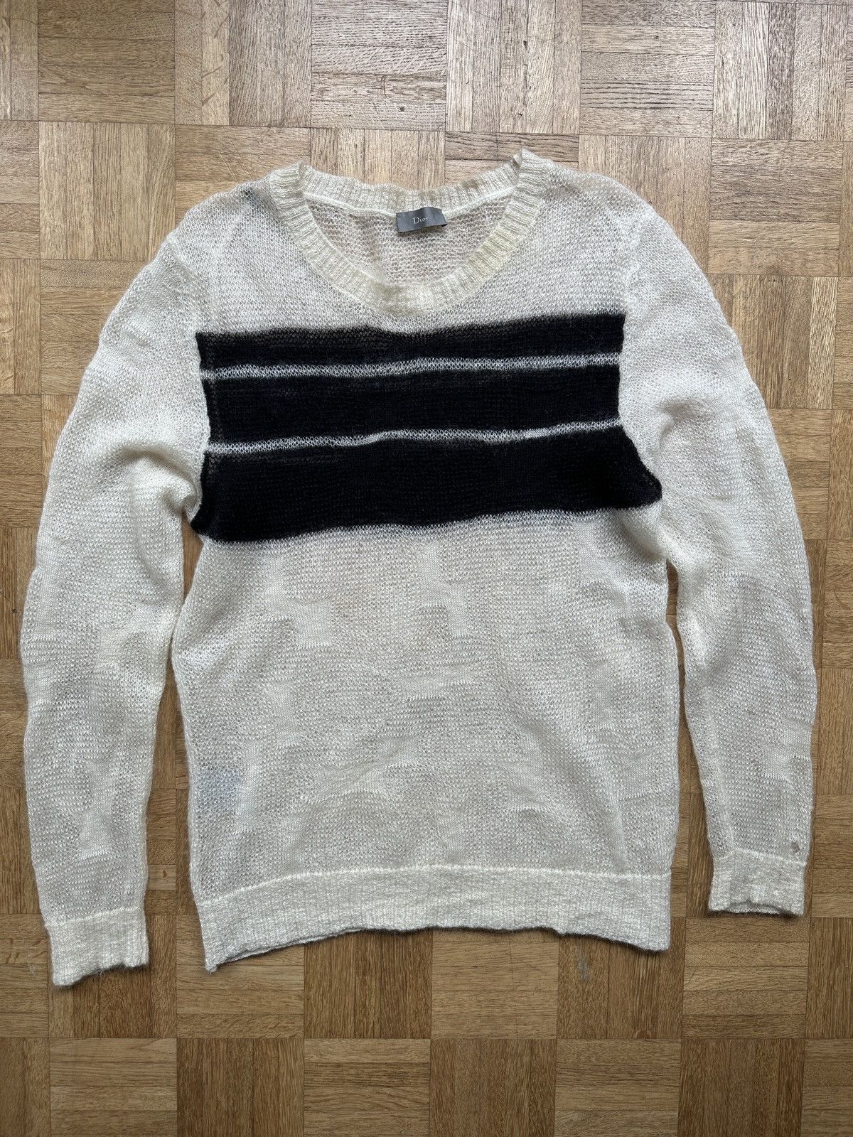 Dior Dior Homme AW07 Navigate Mohair Sweater Size US M / EU 48-50 / 2 - 1 Thumbnail