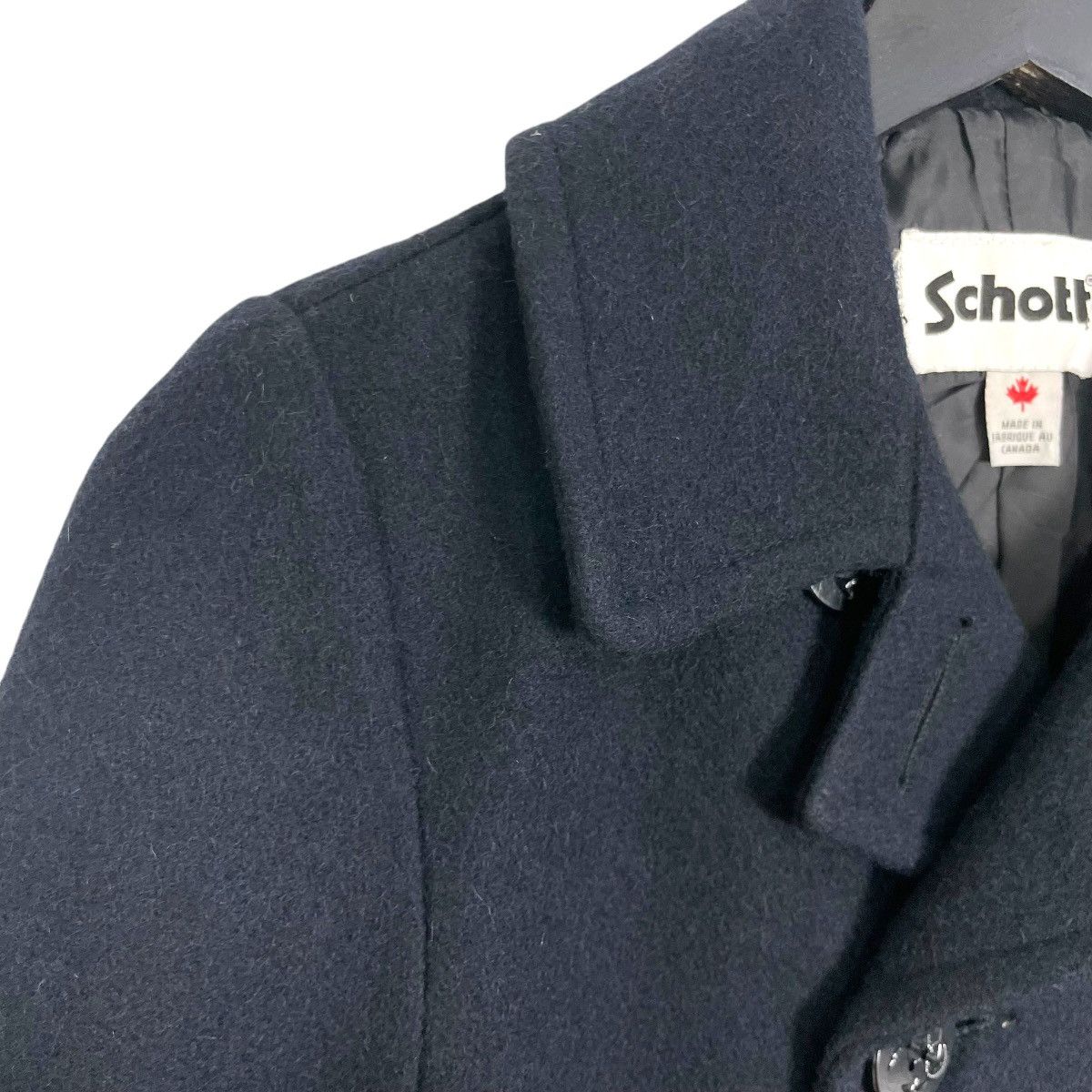 Schott Vintage Schott X Earth Music Ecology Peacoat Jacket Button Size US S / EU 44-46 / 1 - 8 Thumbnail