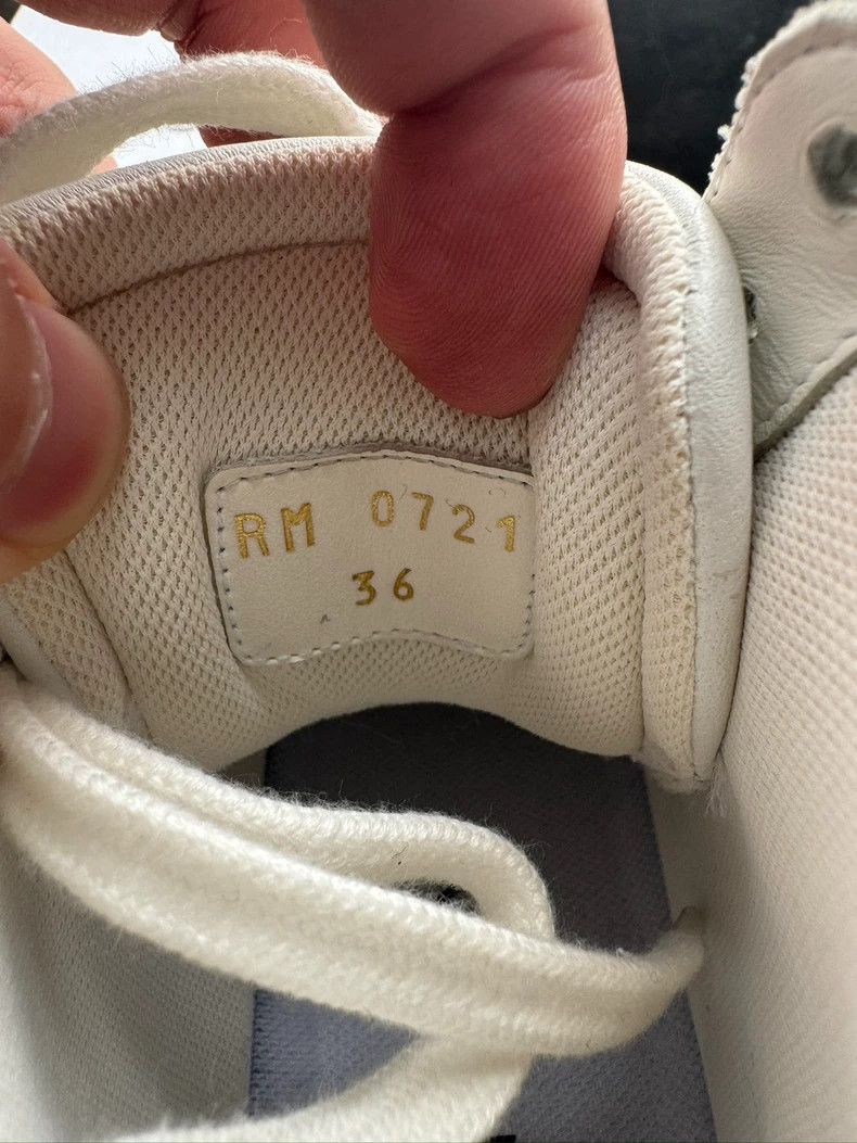 Celine Celine High Top Sneakers in White Green Size US 6 / EU 39 - 6 Thumbnail