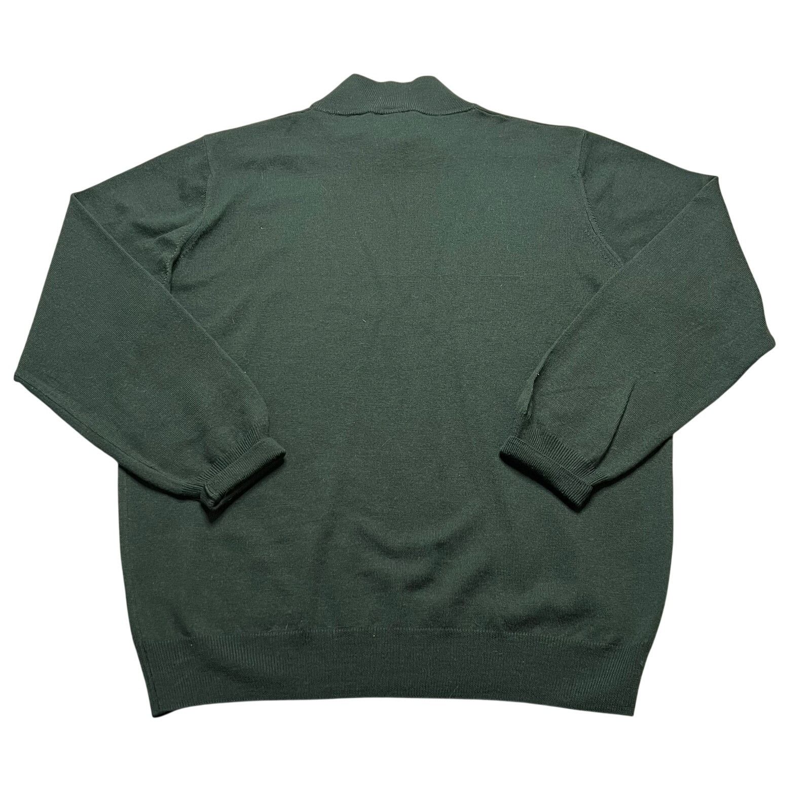 Toscano Vintage Toscano Made in Italy Merino Wool Mock Neck Sweater Size US L / EU 52-54 / 3 - 2 Thumbnail