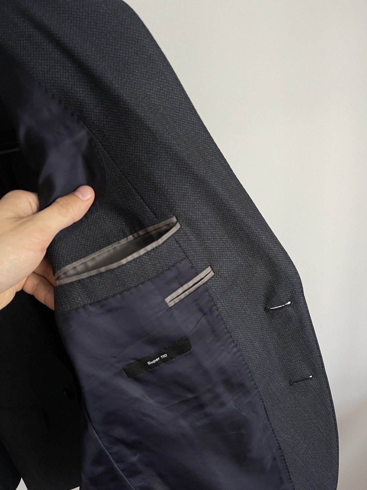 Hugo Boss Hugo boss mens classic suit blazer + trousers 40R Size 40R - 7 Thumbnail
