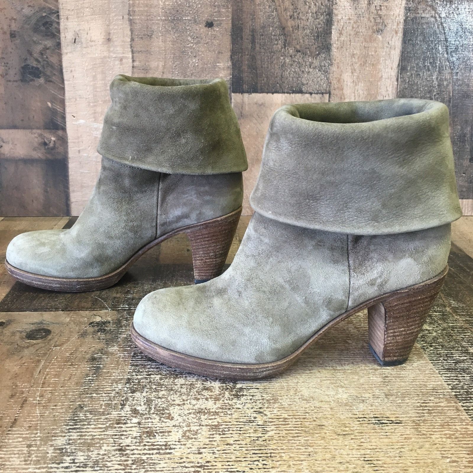 Fiorentini + Baker Fiorentini Baker Slouch Suede Boots Womens EUR 38 US 8 Size US 8 / IT 38 - 9 Thumbnail