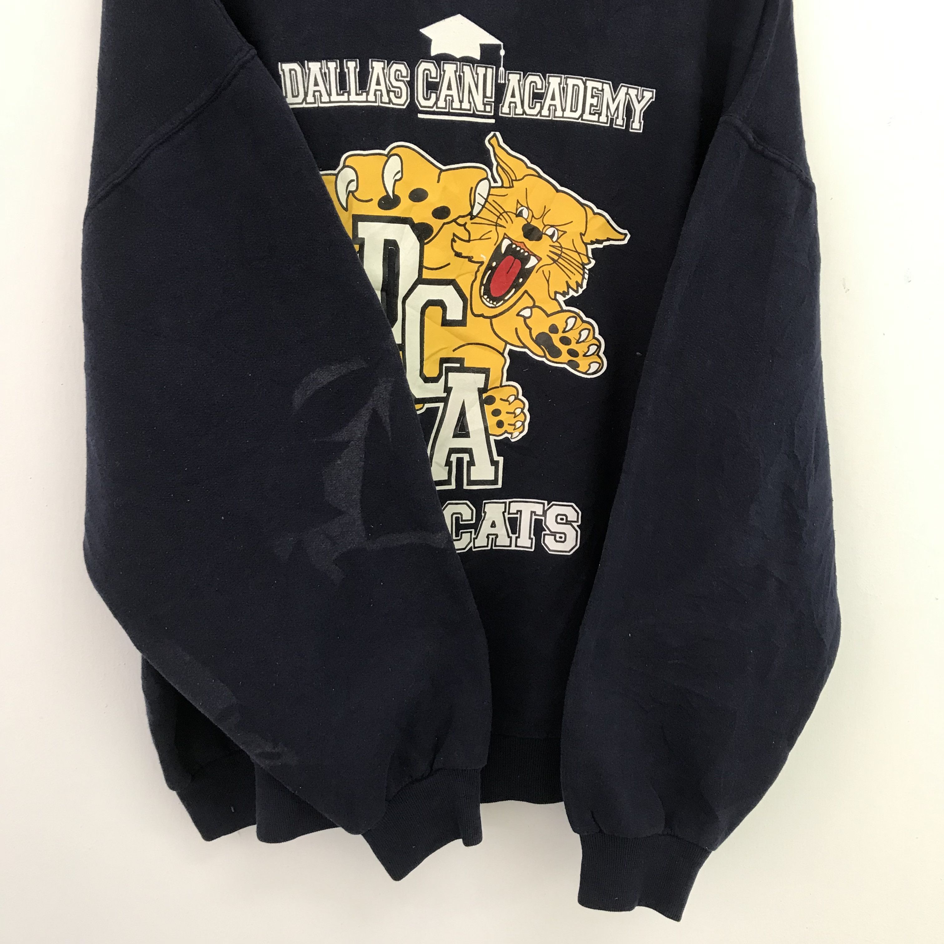 Vintage Vintage Dallas Academy Wildcats Blue - 487 Size US XL / EU 56 / 4 - 6 Thumbnail