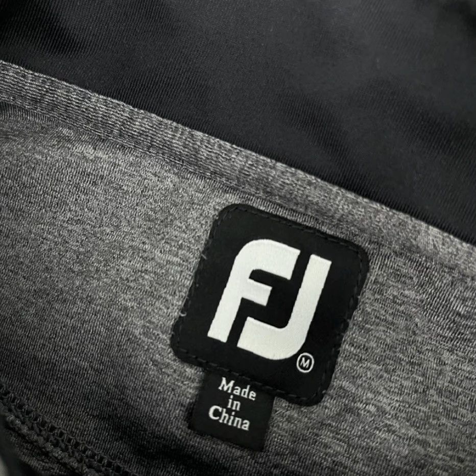 Footjoy FootJoy Pullover Men Medium Gray Quarter Zip Golf Jacket FootJoy Gray 1/4 Zip Activewear Sports Athleisure Outdoor Size US M / EU 48-50 / 2 - 3 Thumbnail