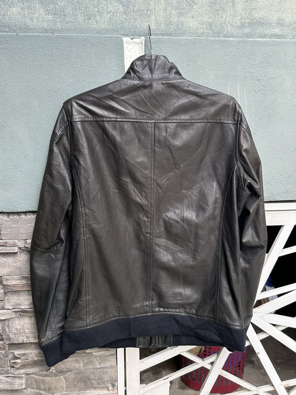 Japanese Brand Daytona Universal Freaks black leather jacket Size US L / EU 52-54 / 3 - 7 Thumbnail