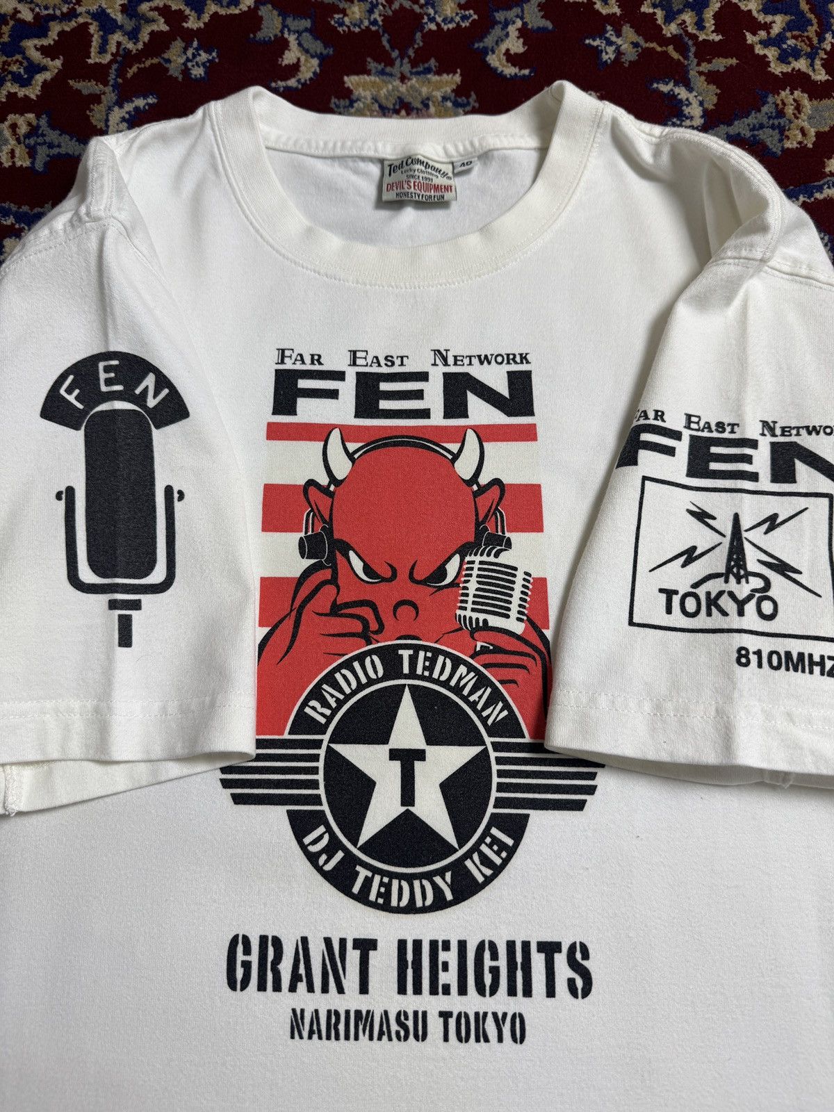 Tedman Ted Company FEN Tokyo Radio Tedman y2k japanese brand tee Size US M / EU 48-50 / 2 - 1 Thumbnail