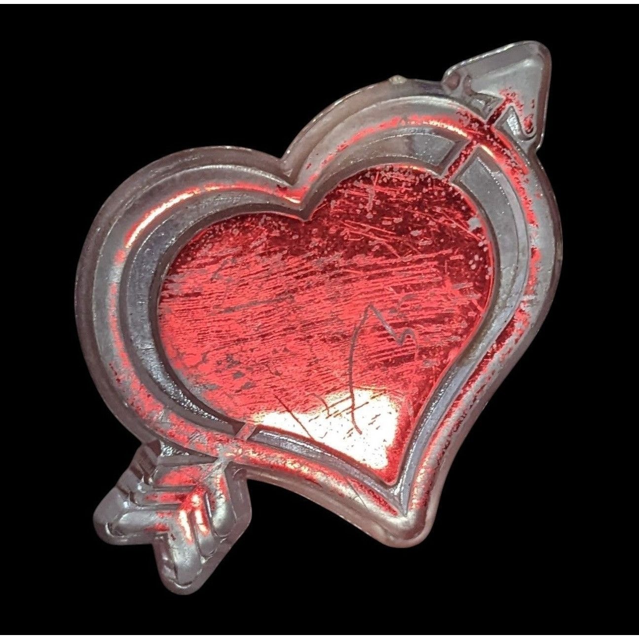 Other Metallic Valentine Heart And Arrow Clear Plastic Metallic Re Size ONE SIZE - 1 Thumbnail
