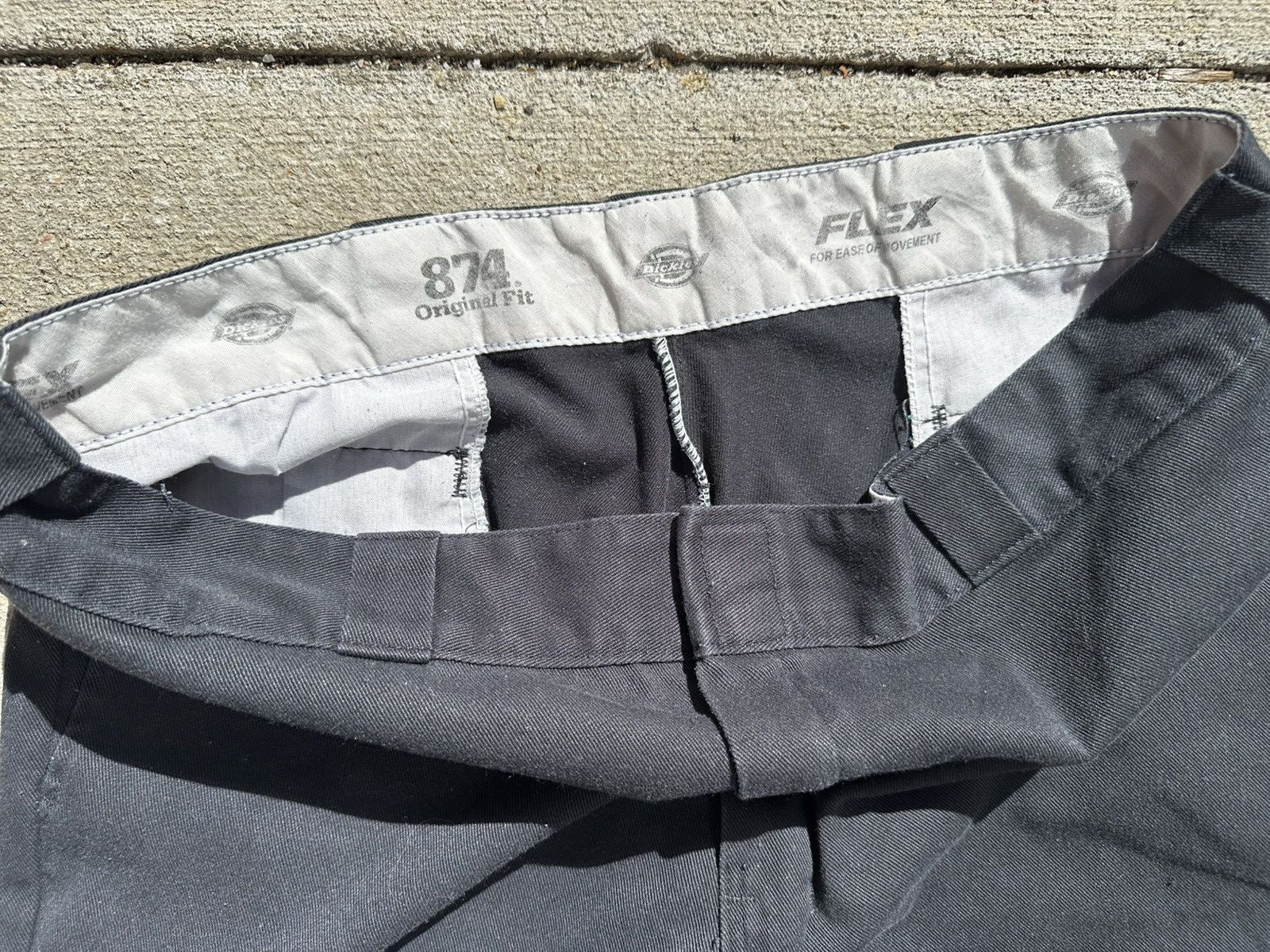 Dickies Vintage Faded Dickies Work Pants Size US 35 - 3 Thumbnail
