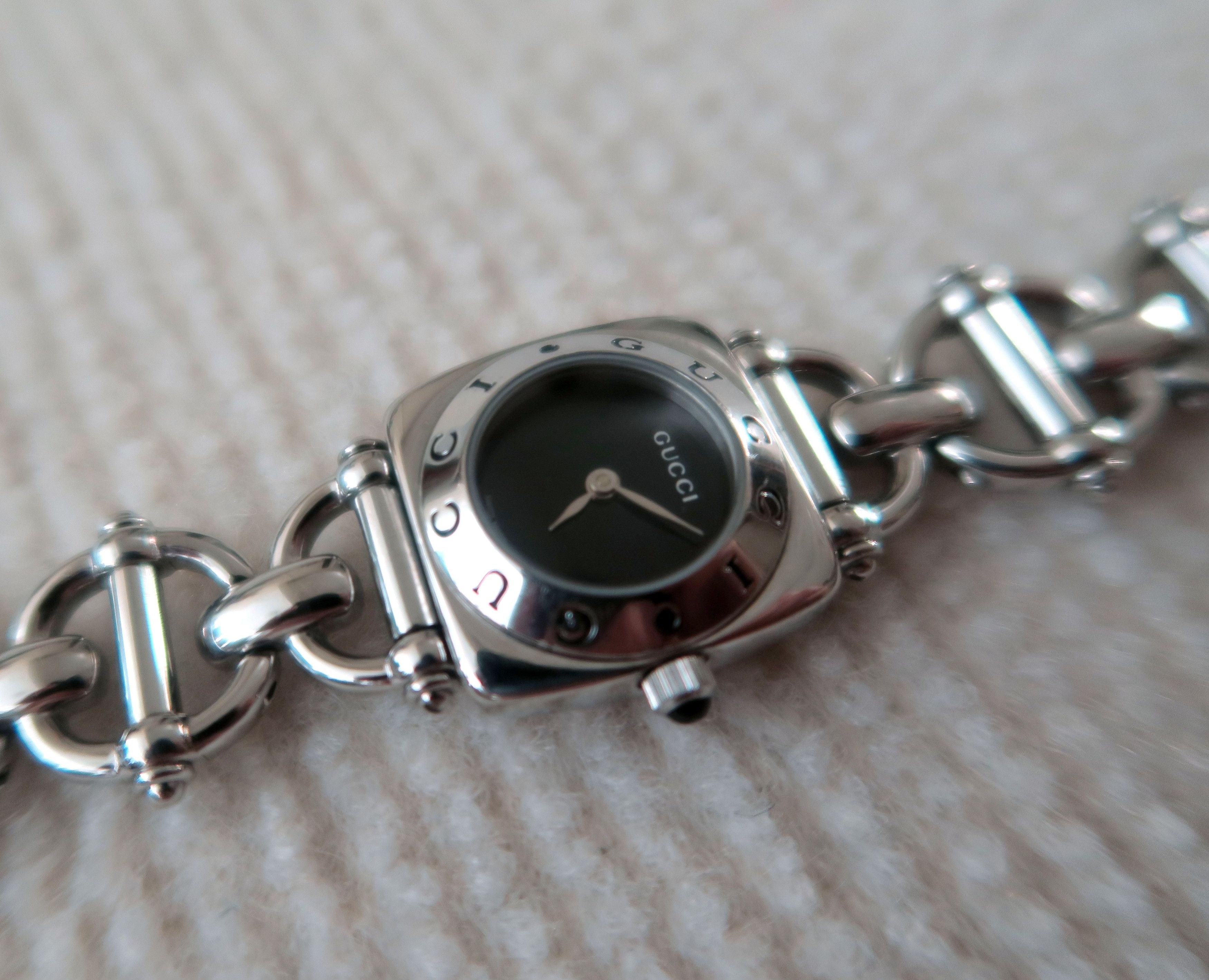 Gucci Gucci 6400L Horsebit Stainless Steel Bracelet Watch Size ONE SIZE - 7 Thumbnail