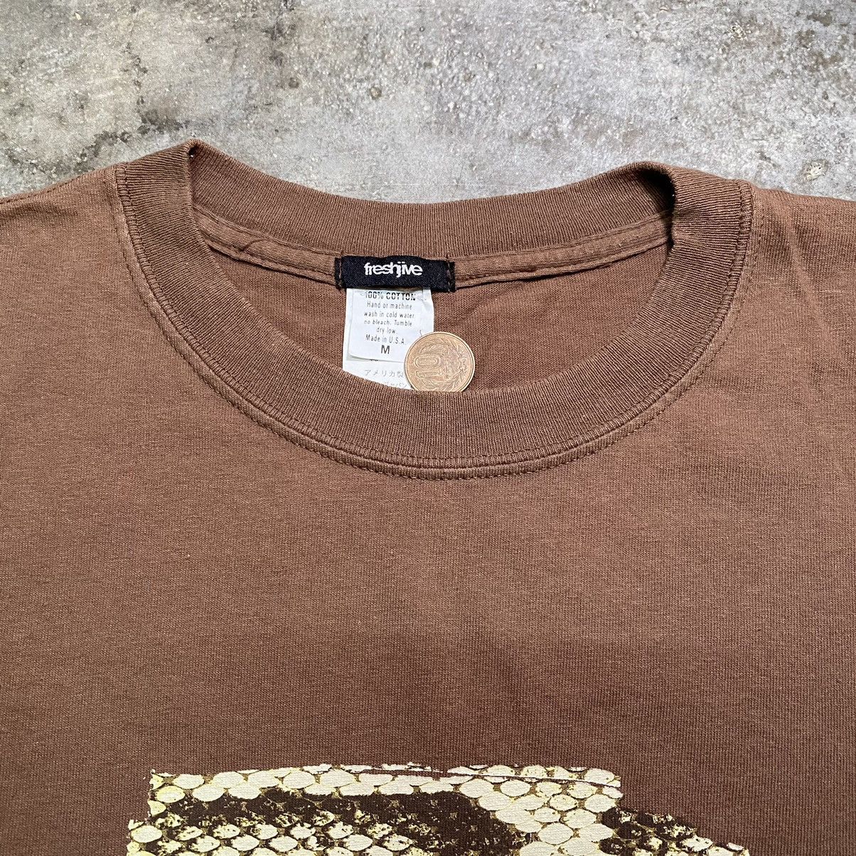 Freshjive Y2K Freshjive Snake Skin T Shirt Size US M / EU 48-50 / 2 - 2 Thumbnail