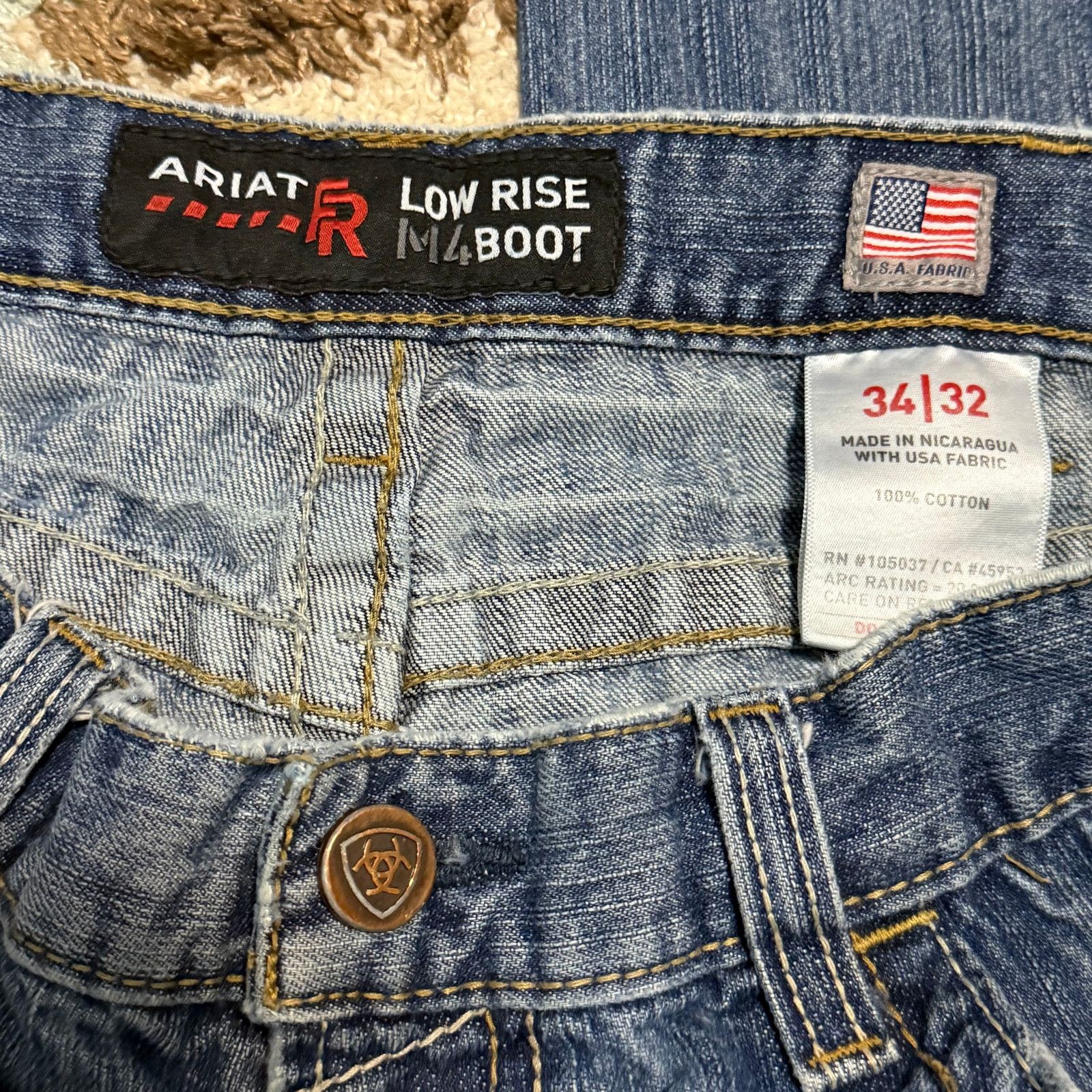 Ariat Ariat FR M4 Low Rise Boot Jeans Size 34x31 Fire Resistant Size US 34 / EU 50 - 7 Thumbnail
