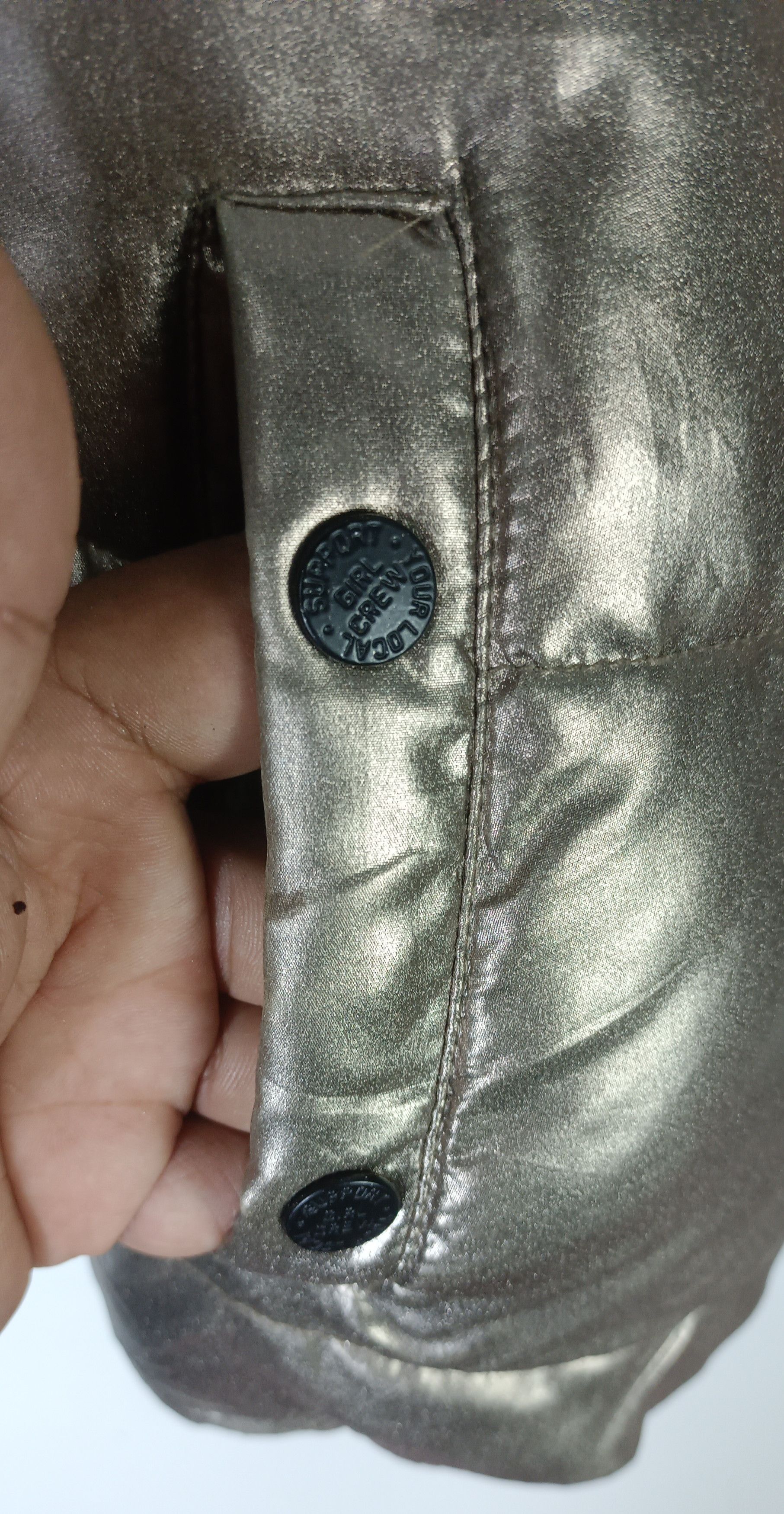 H&M H&M Padded Jacket Copper Metalic Size US M / EU 48-50 / 2 - 7 Thumbnail