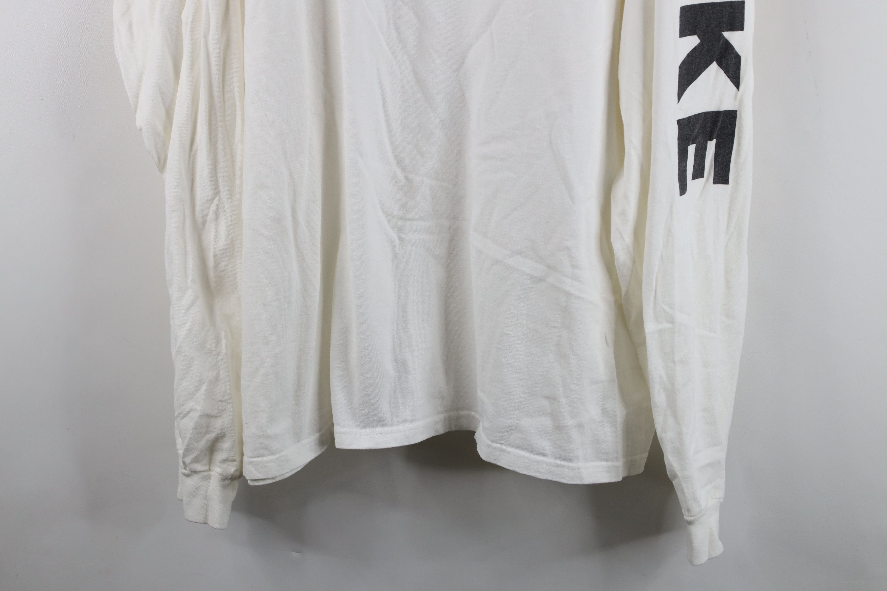 Nike Vintage 90s Nike Big Center Swoosh Long Sleeve T-Shirt USA Size US XXL / EU 58 / 5 - 3 Thumbnail