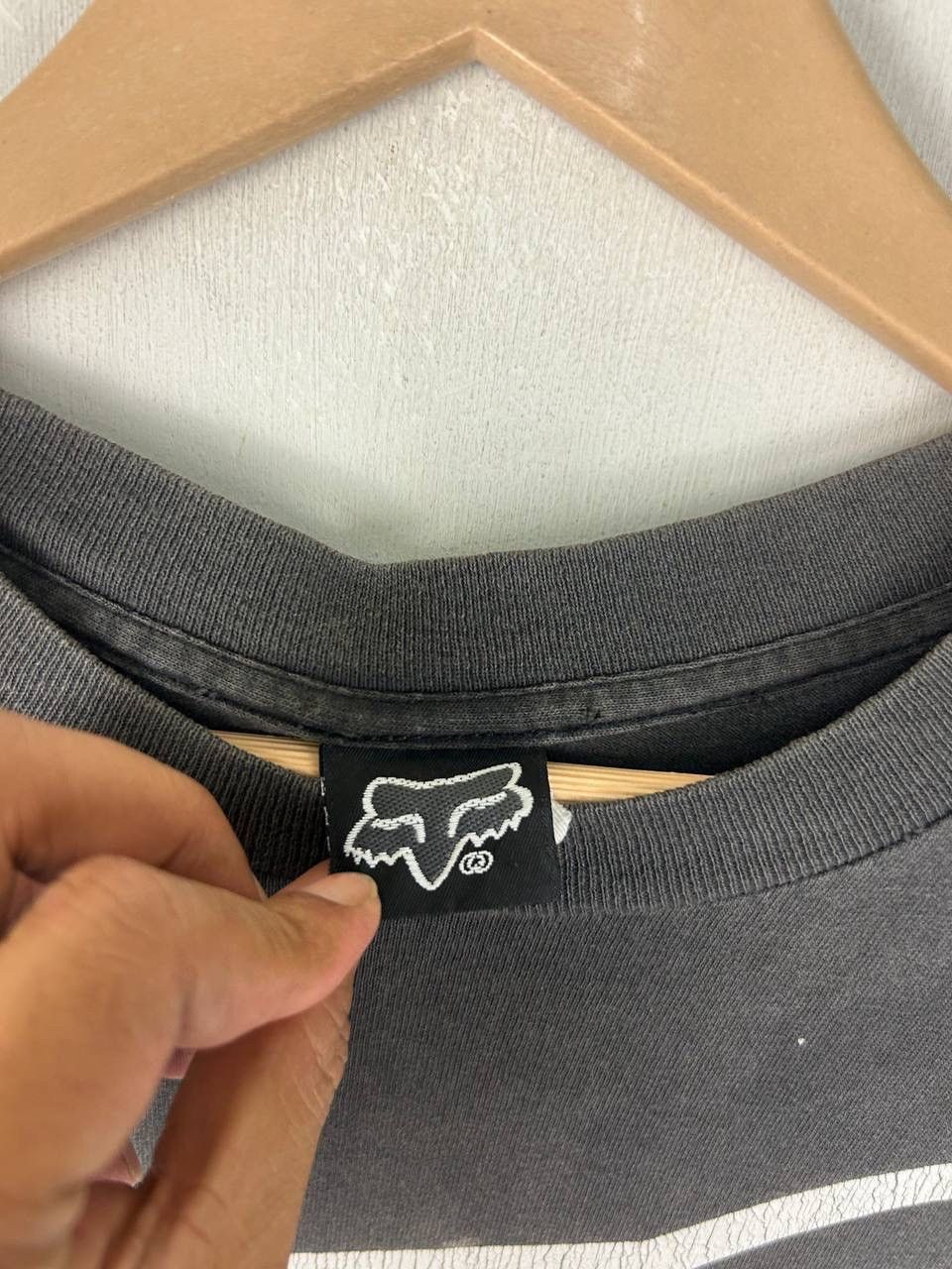 Fox Racing × Vintage Vintage 90s Fox OG Tees/ Motocross Apparel / Mountainbike Size US M / EU 48-50 / 2 - 6 Thumbnail