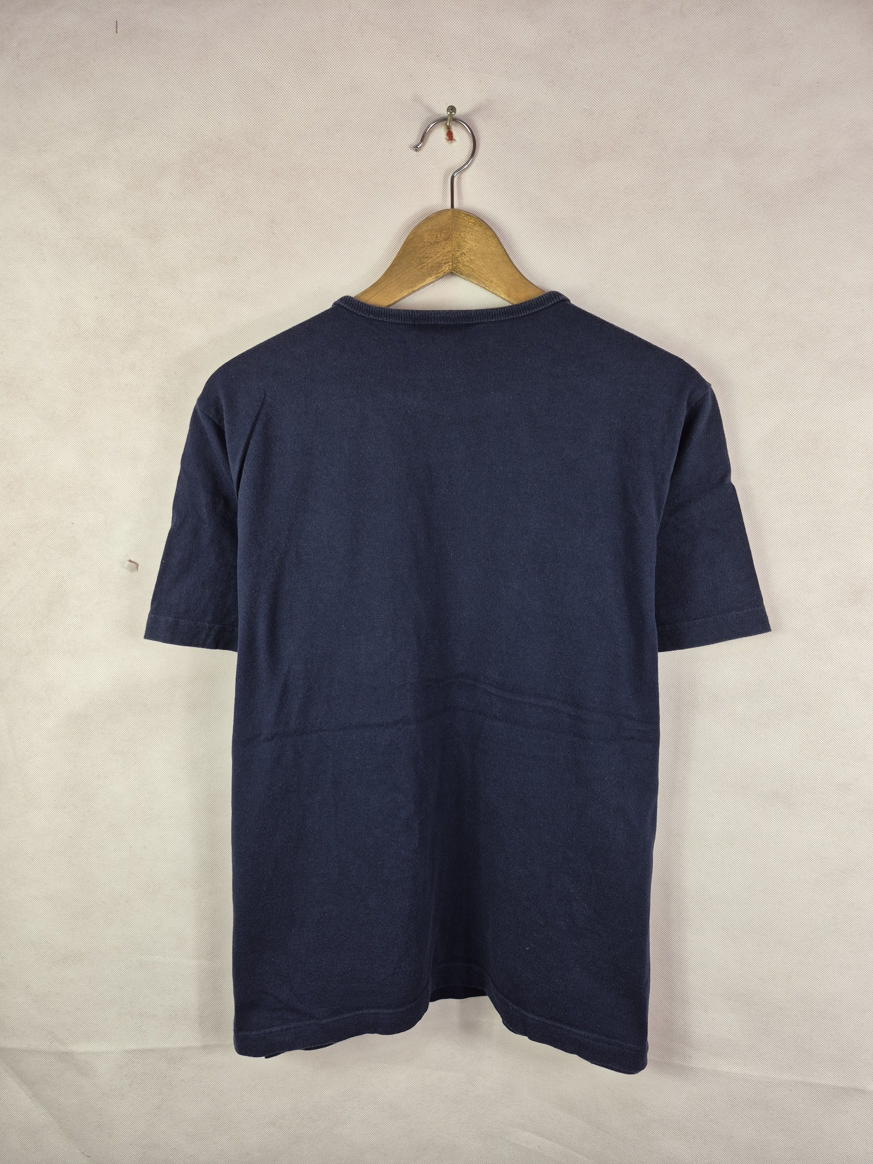 Lacoste 🔥 Lacoste Single Pocket Regular Fit Tee Navy Blue Size US M / EU 48-50 / 2 - 6 Thumbnail