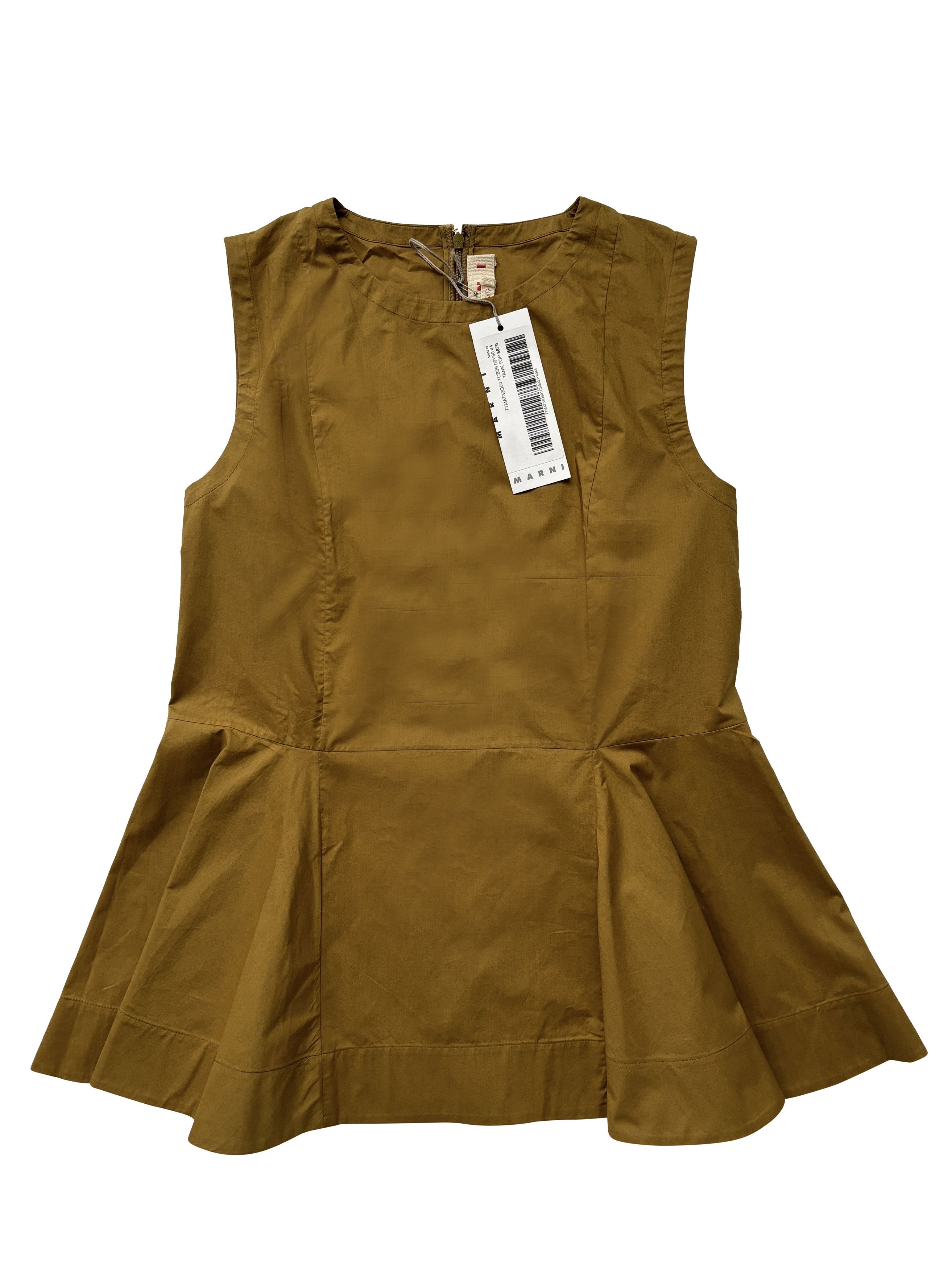 Marni ⚡️QUICK SALE⚡️Marni Light Curry Flared Tank Top Size M / US 6-8 / IT 42-44 - 1 Thumbnail