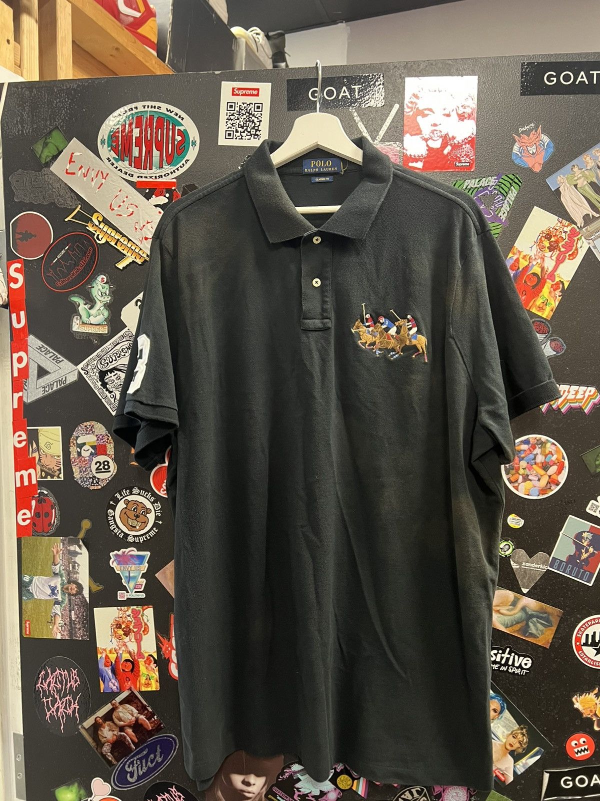 Polo Ralph Lauren × Vintage Vintage Polo Ralph Big Pony Shirt Size US XL / EU 56 / 4 - 1 Thumbnail