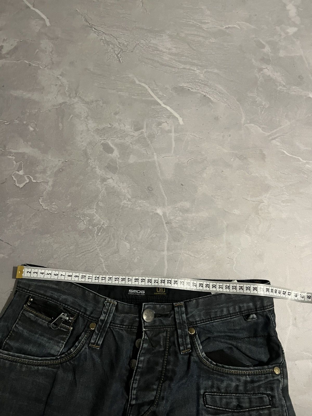Vintage Vintage Underground Rock Jean / Distressed Faded Black Jean Size US 30 / EU 46 - 8 Thumbnail