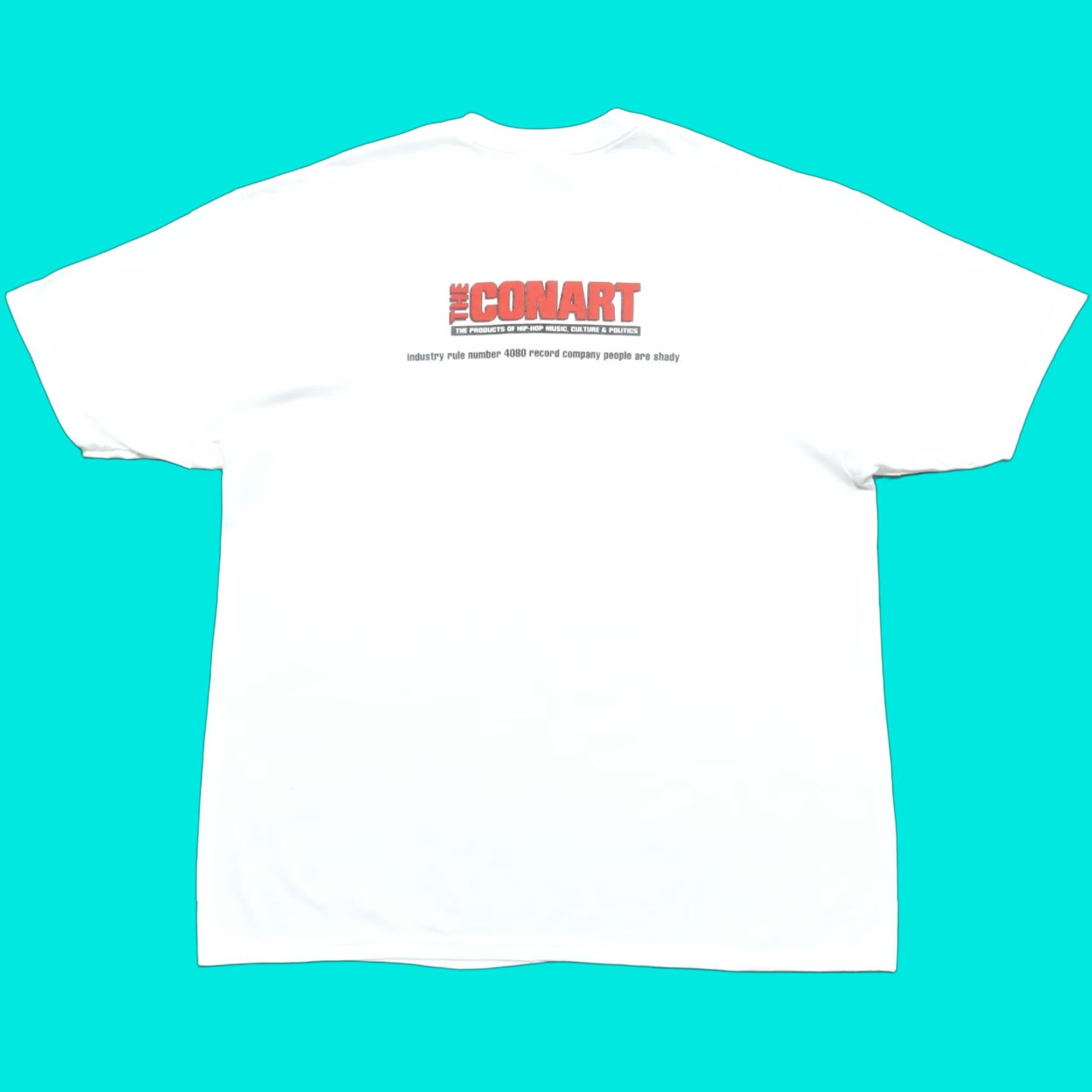 Hanes Vintage Forty Eighty Rap Shirt Tee Men 2XL White Hanes Shirt Mens 4080 90s Decade Rap Size US XXL / EU 58 / 5 - 1 Thumbnail
