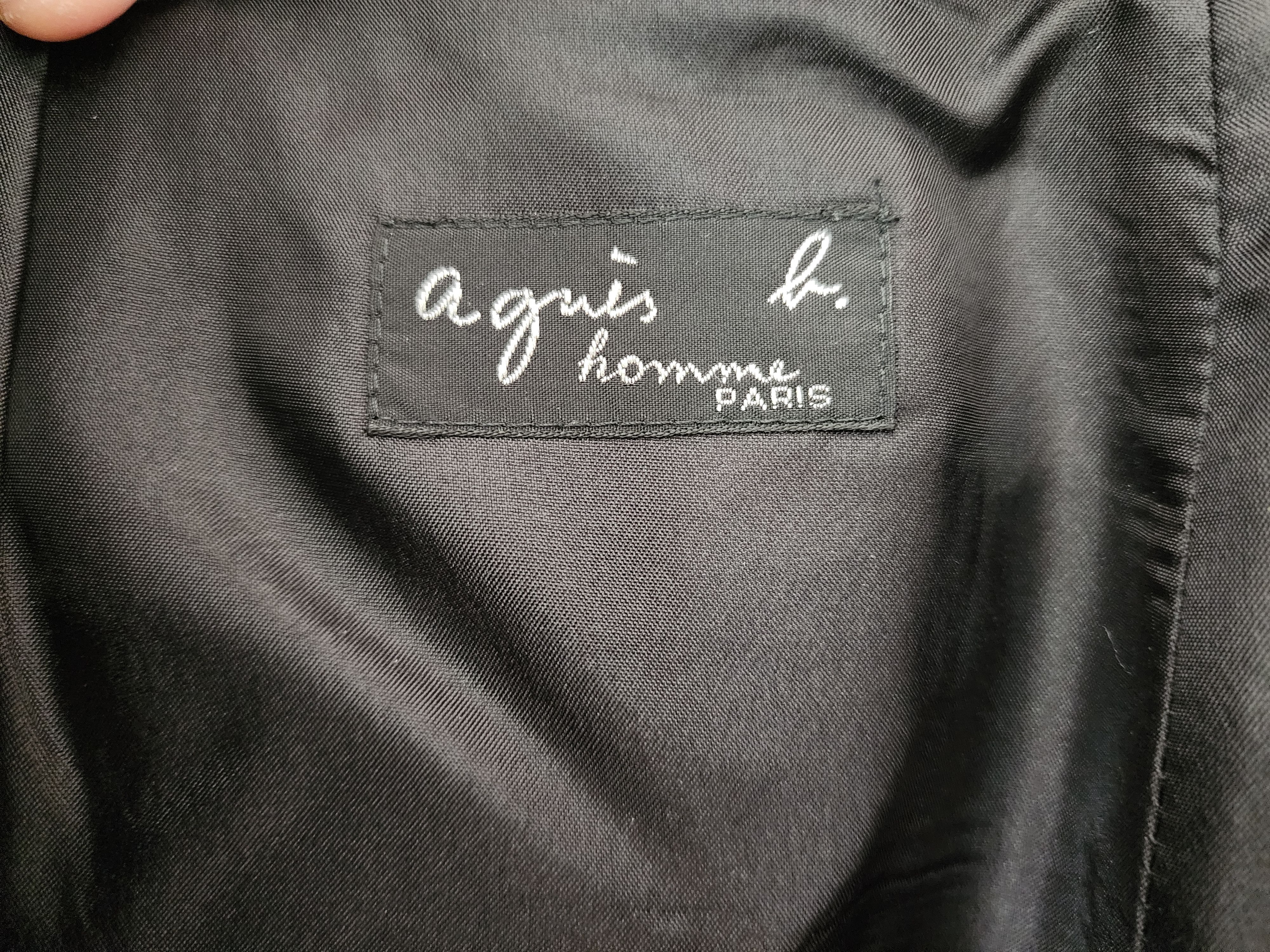 Agnes B Suit Jacket 50 (M/L) & 34 Pants Grey 100% Wool