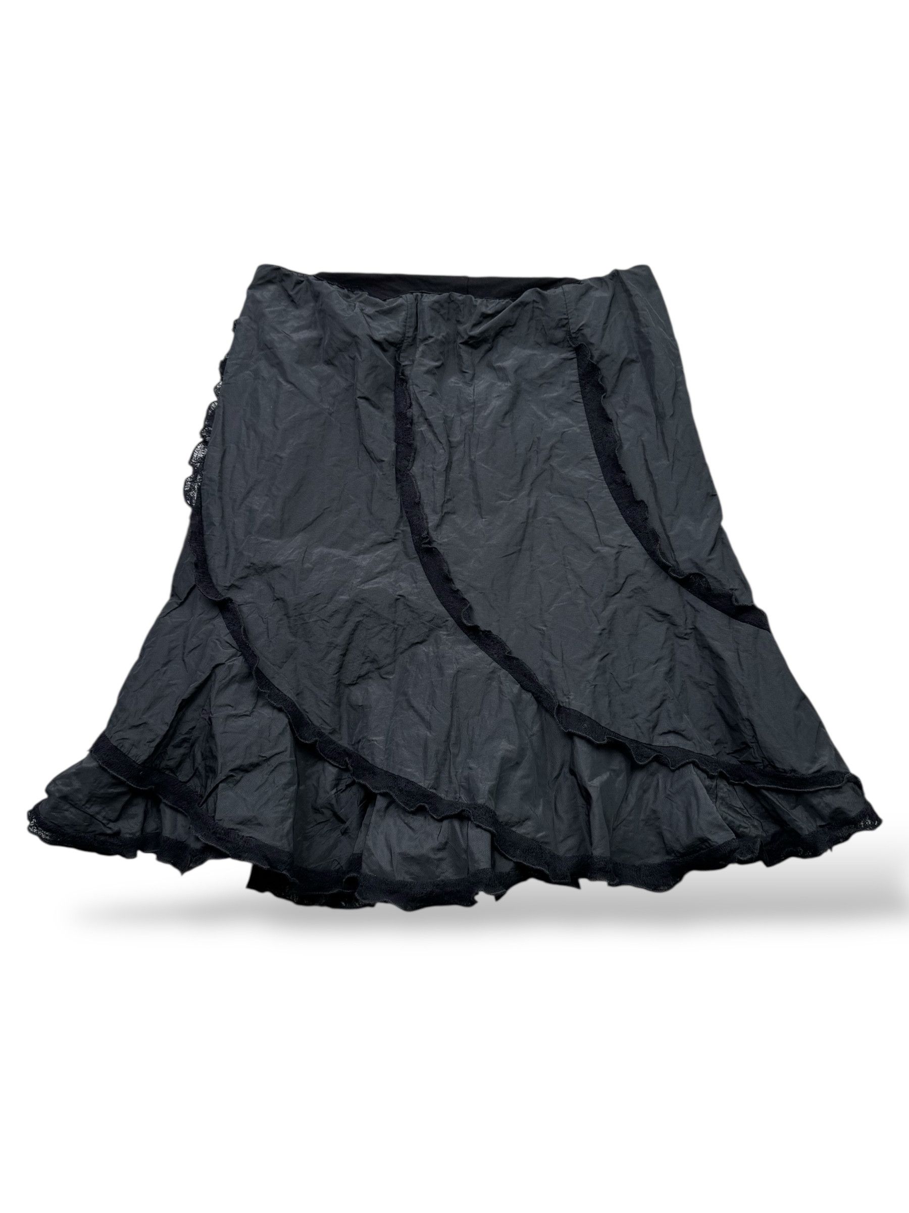 Japanese Brand Vintage Midi Flare Skirt W298(V9) Size 30" / US 8 / IT 44 - 1 Thumbnail