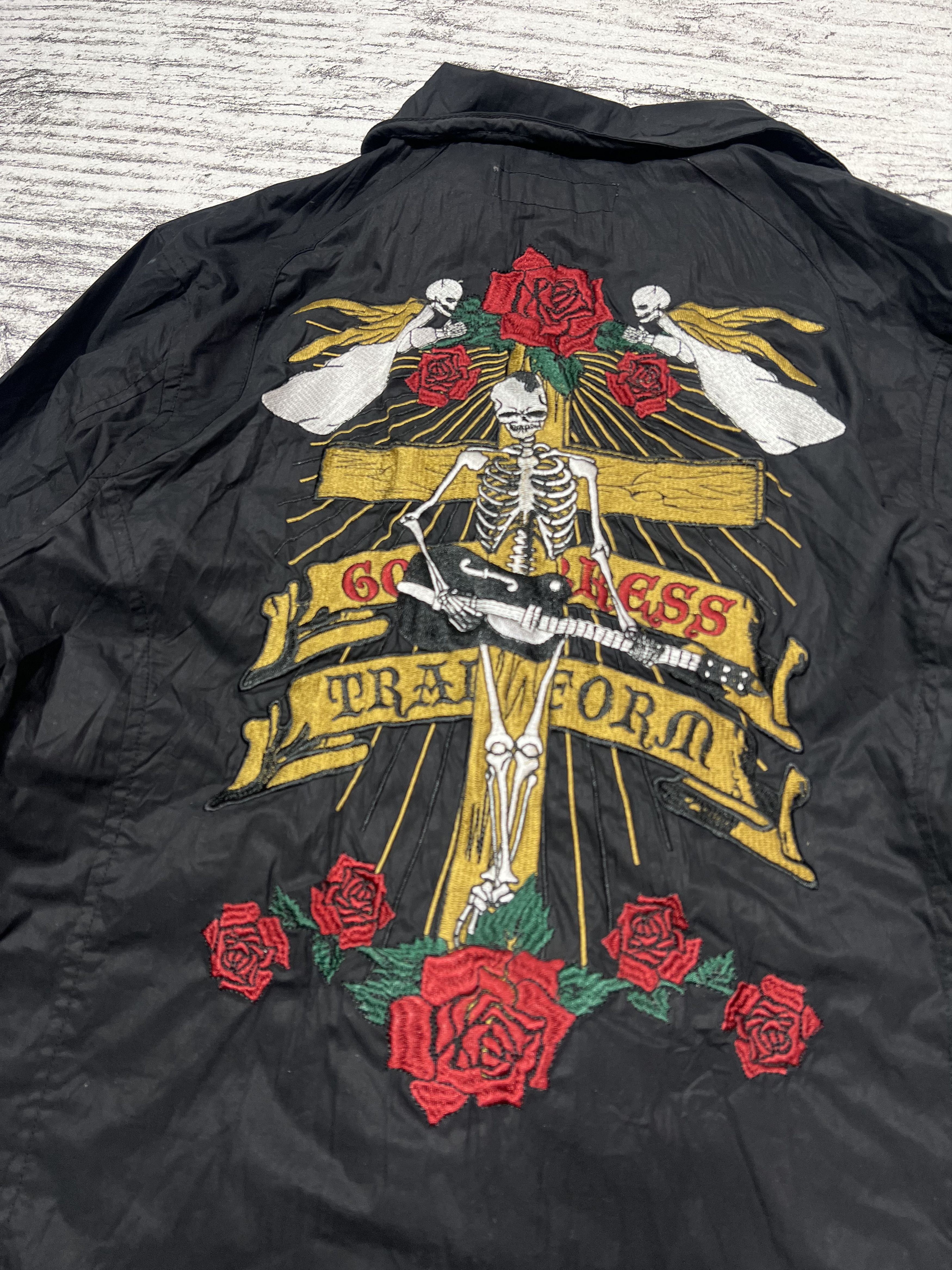 Japanese Brand 2000s Archival Hysteric Skull Poem Asymmetric y2k Lgb Ifsix Size US S / EU 44-46 / 1 - 6 Thumbnail