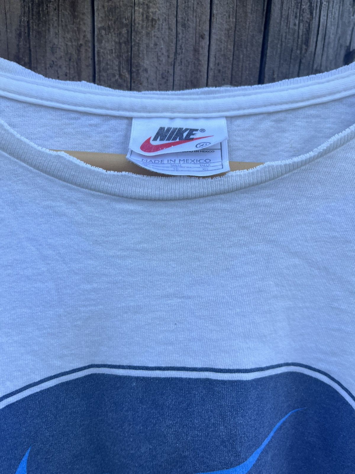 Nike × Vintage Vintage NIKE tee Size US XL / EU 56 / 4 - 3 Thumbnail