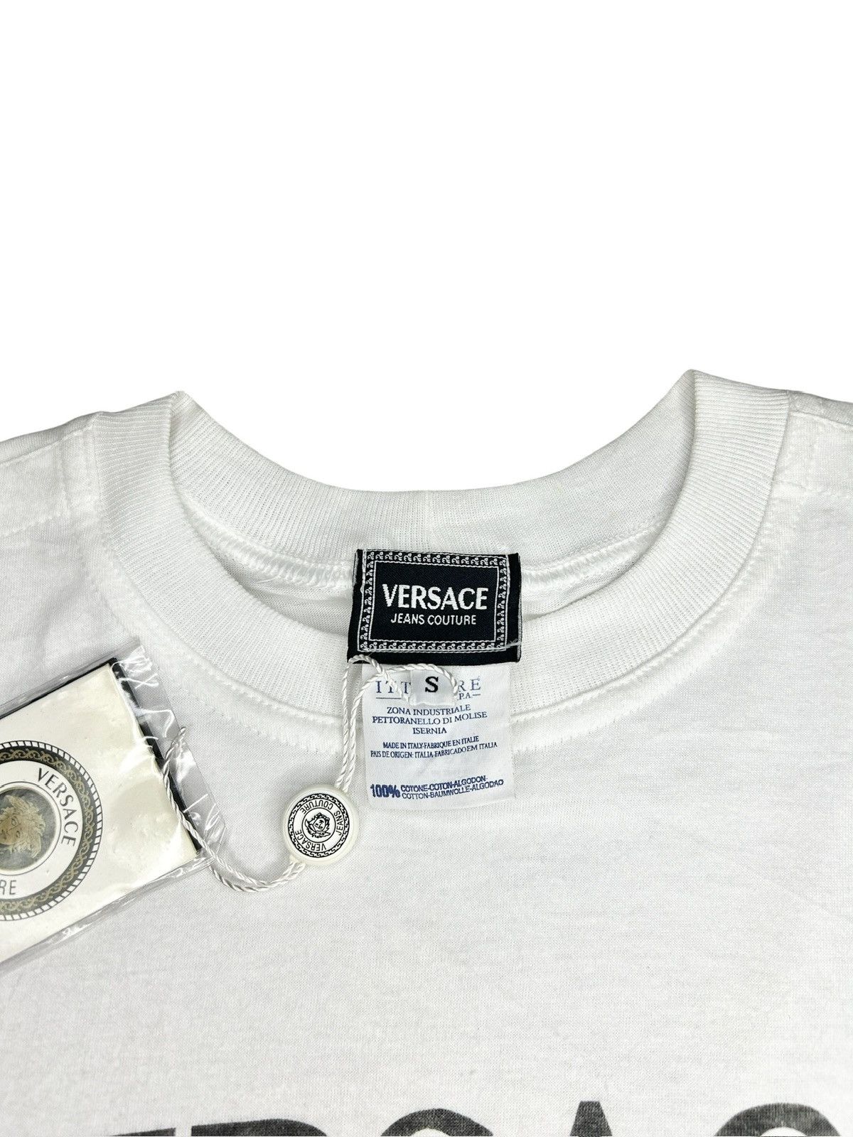 Versace Jeans Couture 90s Logo T-Shirt Size US S / EU 44-46 / 1 - 3 Thumbnail