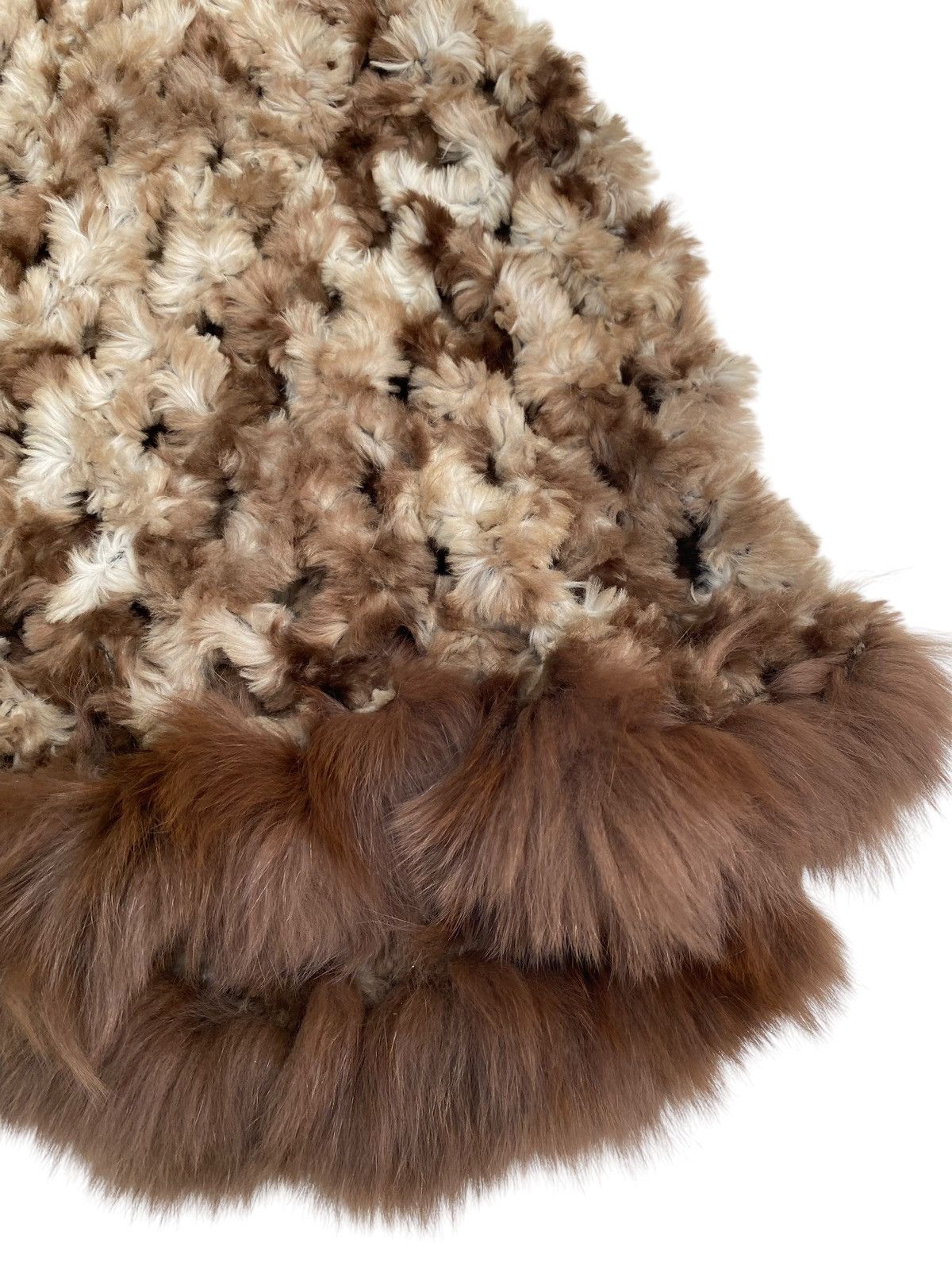 Vintage MTBEAUTY Fur Cape Winter Size L / US 10 / IT 46 - 7 Thumbnail