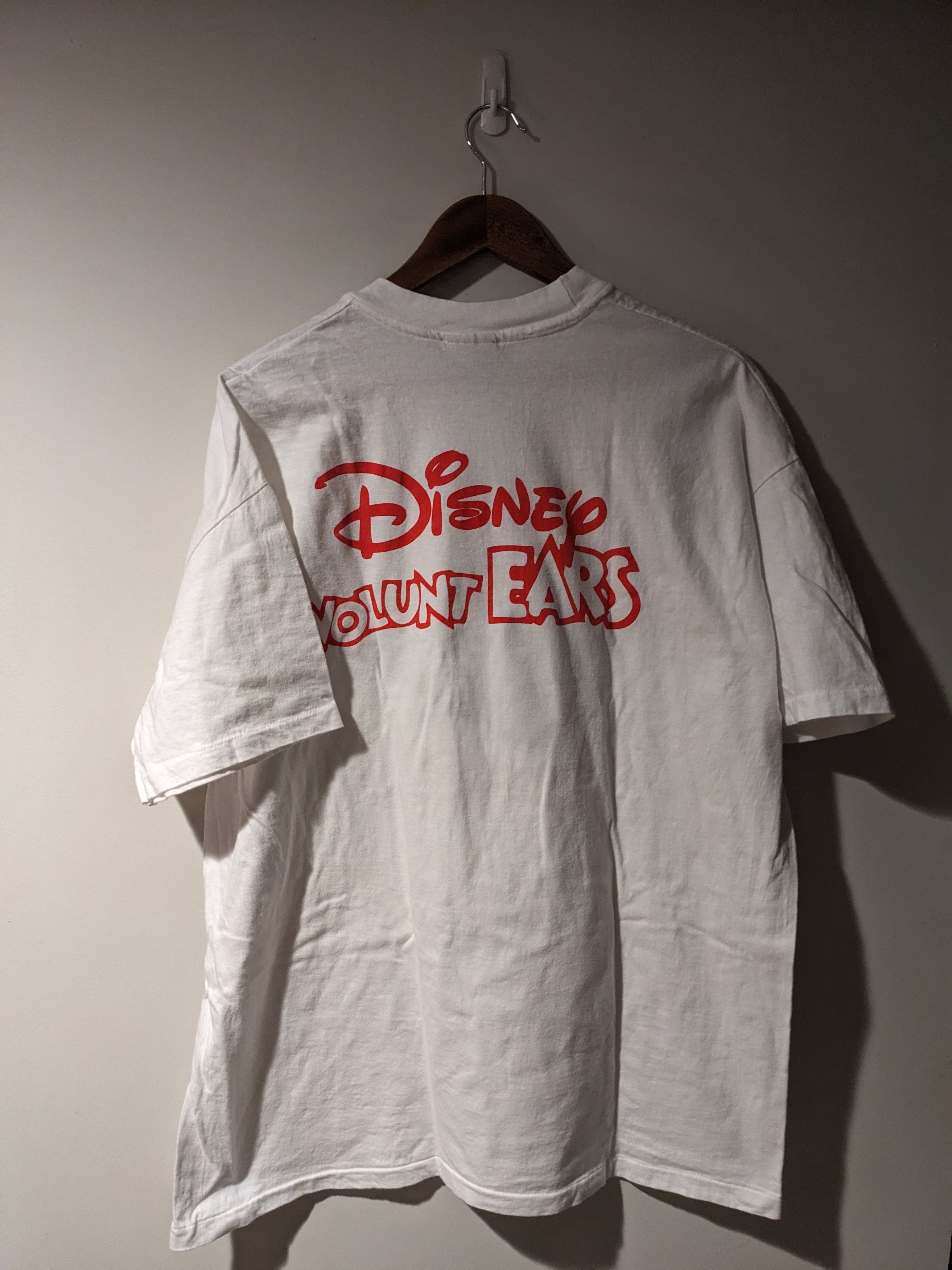 Disney Vintage 90s Disney VoluntEARS Promo White XX-Large T-Shirt Size US XXL / EU 58 / 5 - 4 Thumbnail
