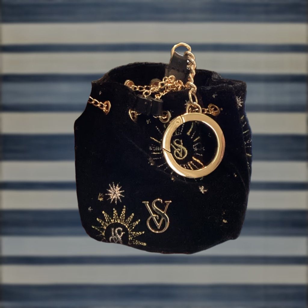 Victoria's Secret Victoria's Secret Black Coin Keychain Bag Unisex S Detachable Size ONE SIZE - 1 Thumbnail