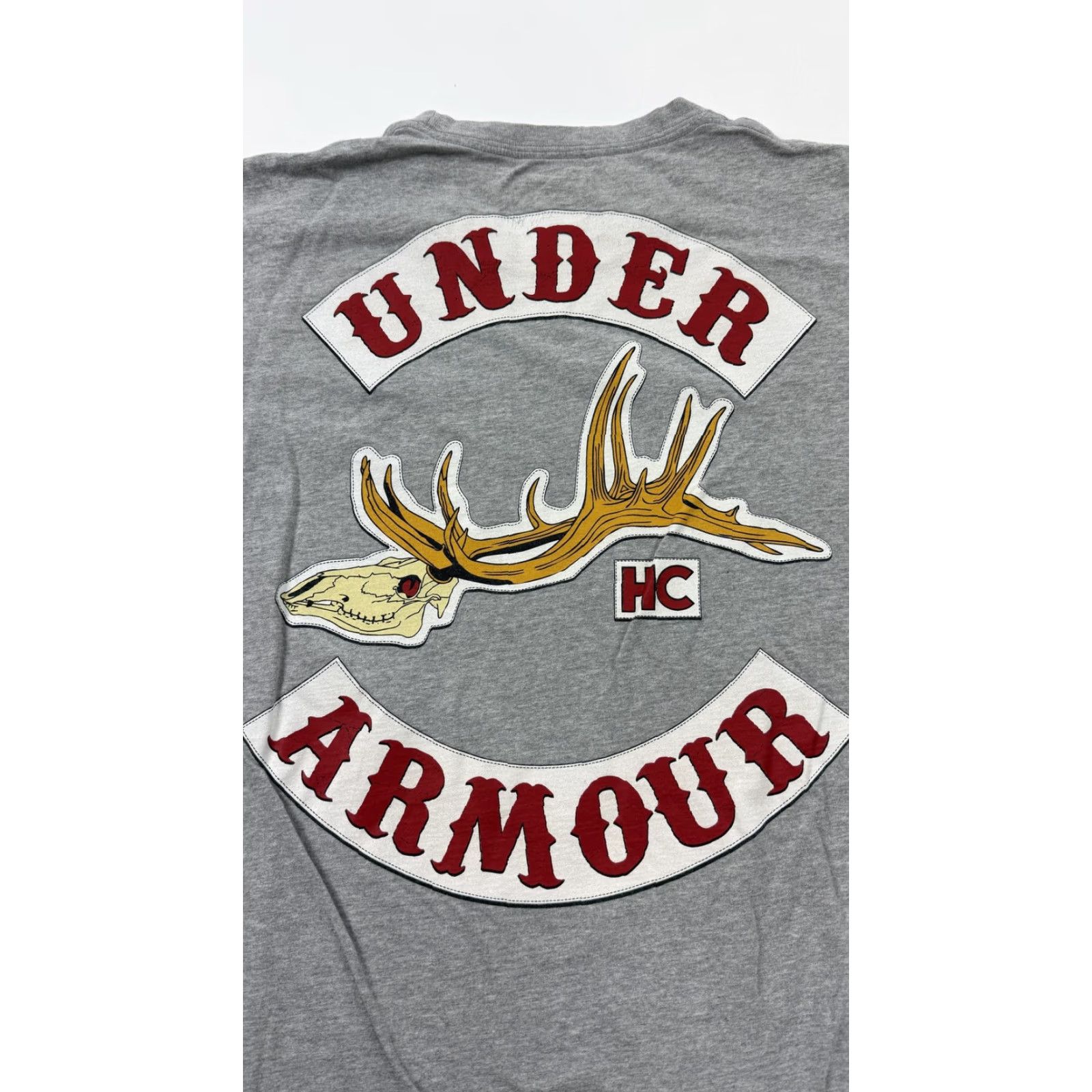 Under Armour Under Armour Shirt Mens M Gray Deer Antler HC Graphic Tee Hunting Outdoor Size US M / EU 48-50 / 2 - 6 Thumbnail